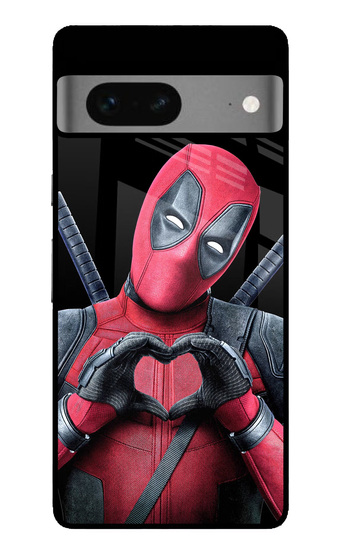 Deadpool Google Pixel 7 Glass Case - Deadpool Google Pixel 7 Glass Case Deadpool Google Pixel 7 Glass Case