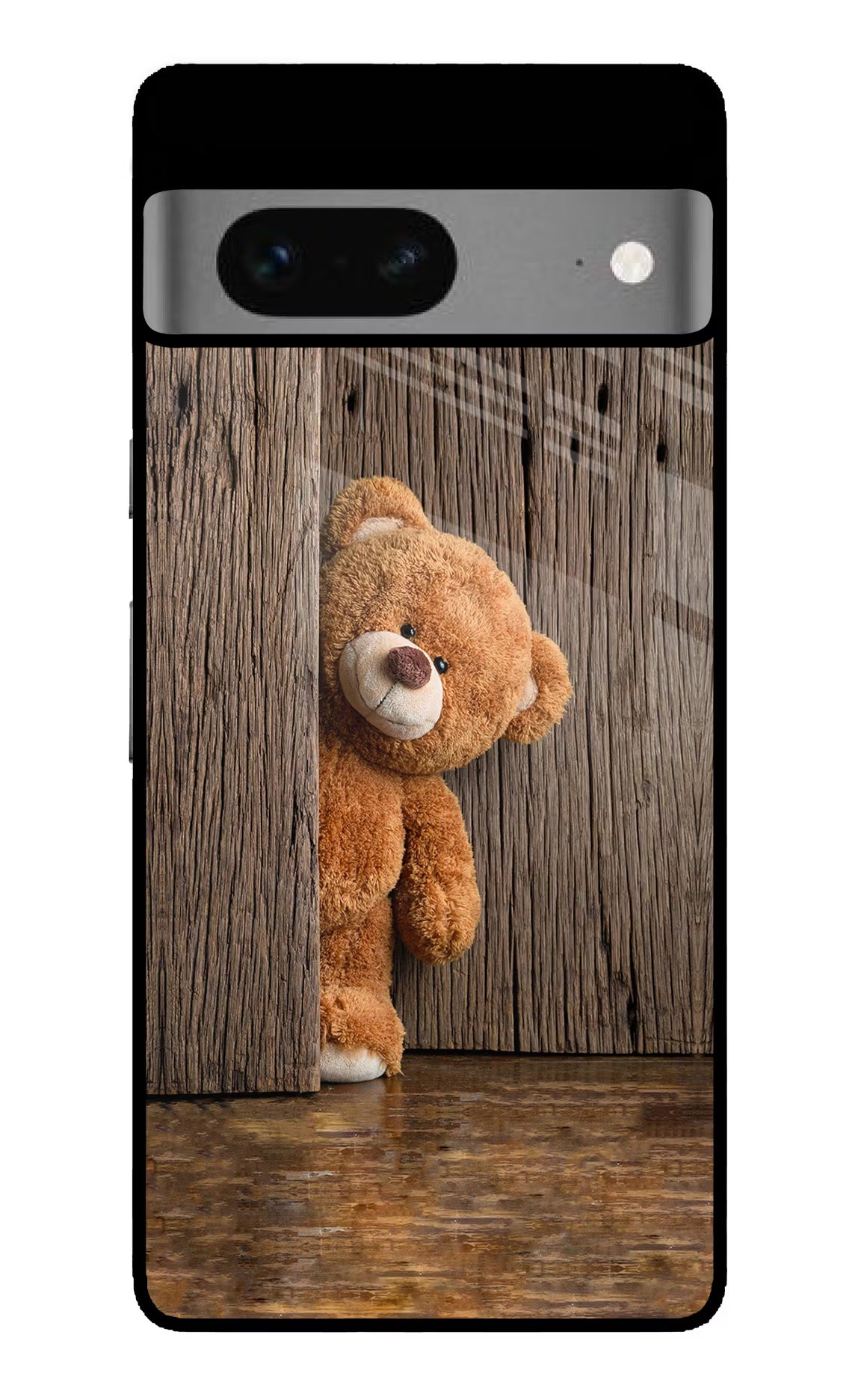 Teddy Wooden Google Pixel 7 Glass Case - Teddy Wooden Google Pixel 7 Glass Case Teddy Wooden Google Pixel 7 Glass Case