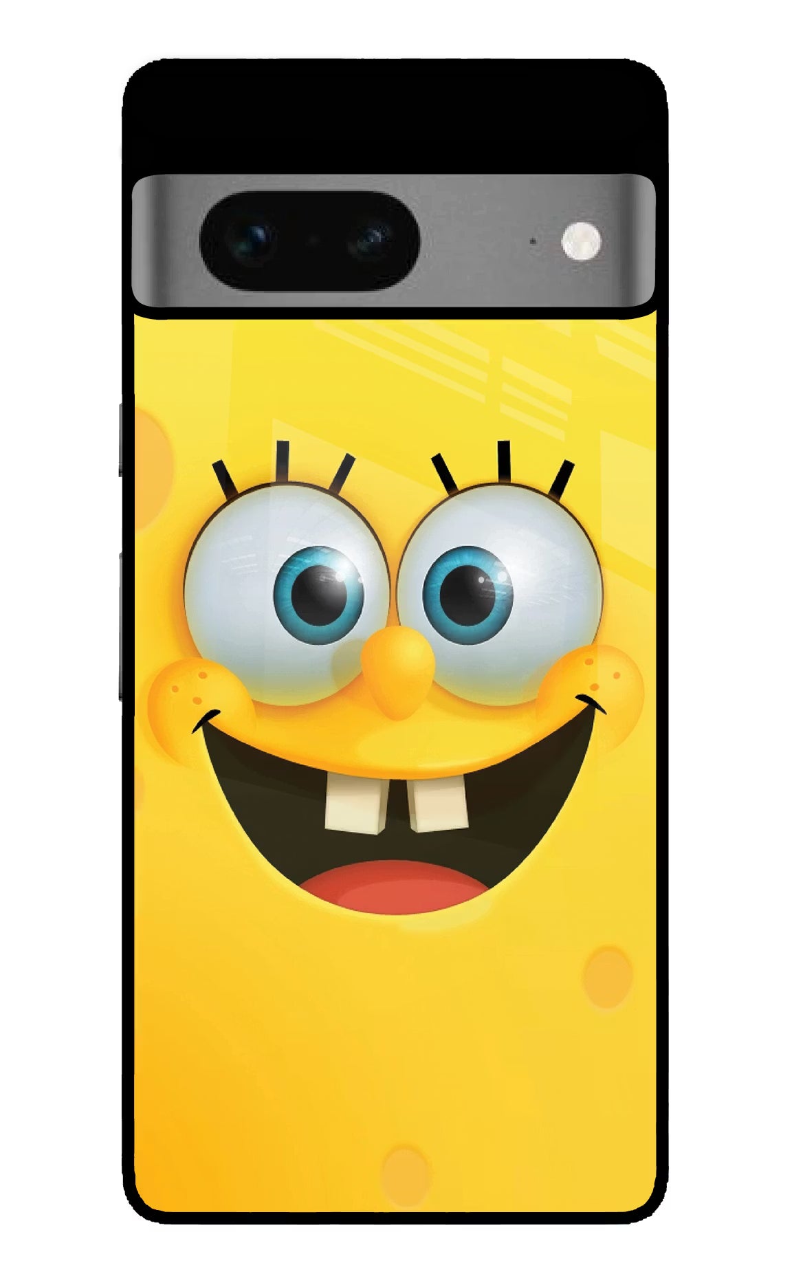 Sponge 1 Google Pixel 7 Back Cover - Sponge 1 Google Pixel 7 Glass Case Back Cover by Casekaro Sponge 1 Google Pixel 7 Glass Case Back Cover by Casekaro