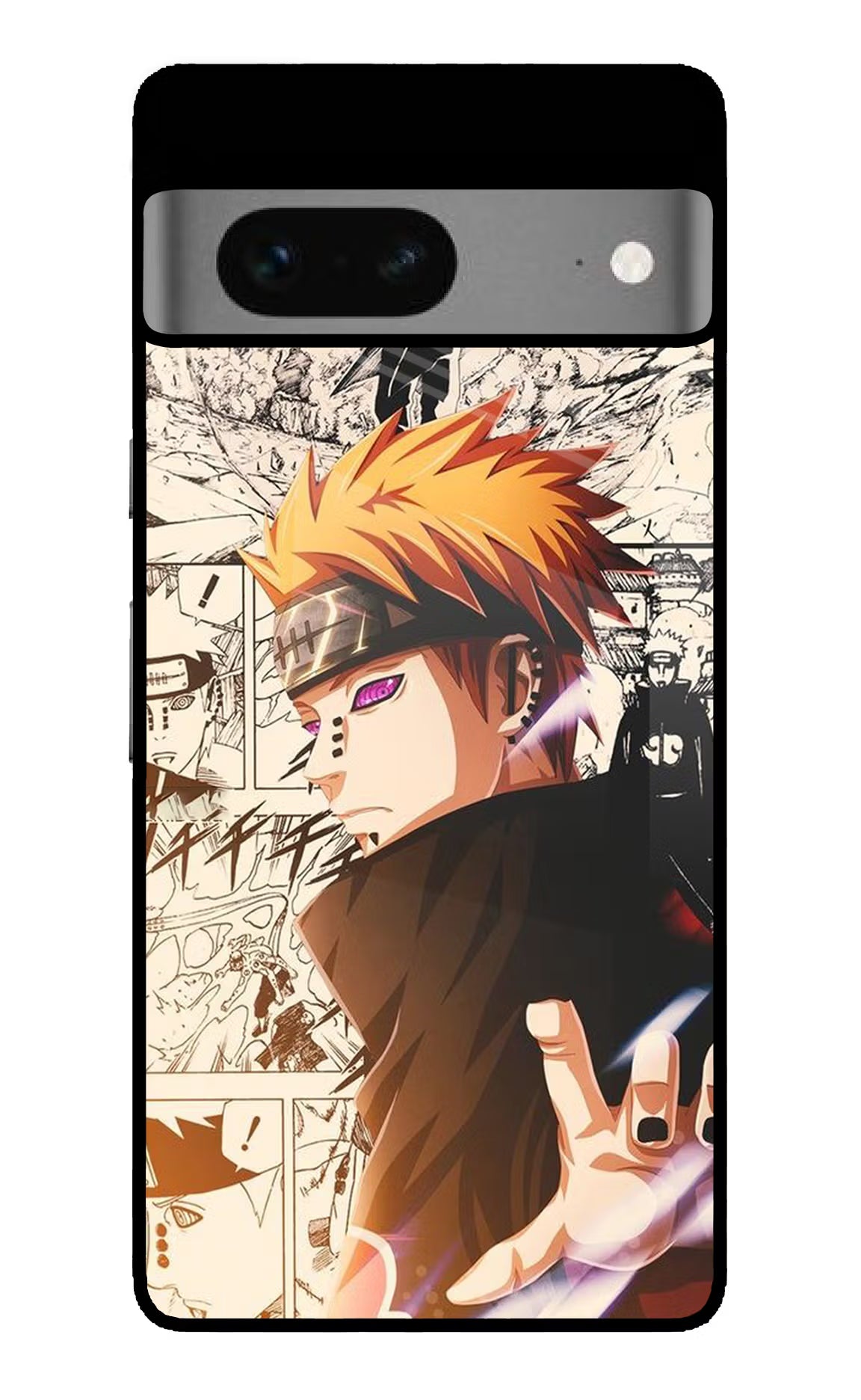 Pain Anime Google Pixel 7 Back Cover - Pain Anime Google Pixel 7 Glass Case Back Cover by Casekaro Pain Anime Google Pixel 7 Glass Case Back Cover by Casekaro