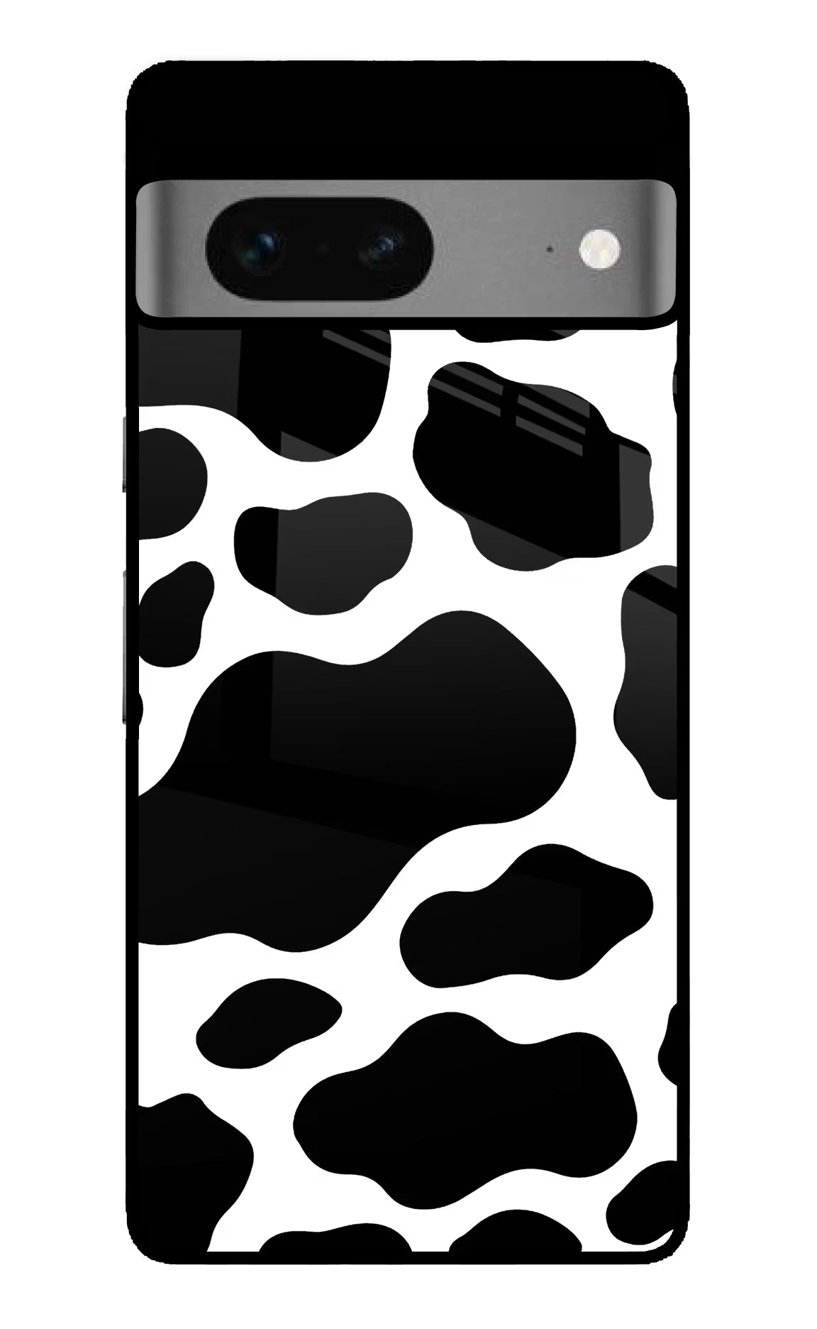 Cow Spots Google Pixel 7 Back Cover - Cow Spots Google Pixel 7 Glass Case Back Cover by Casekaro Cow Spots Google Pixel 7 Glass Case Back Cover by Casekaro