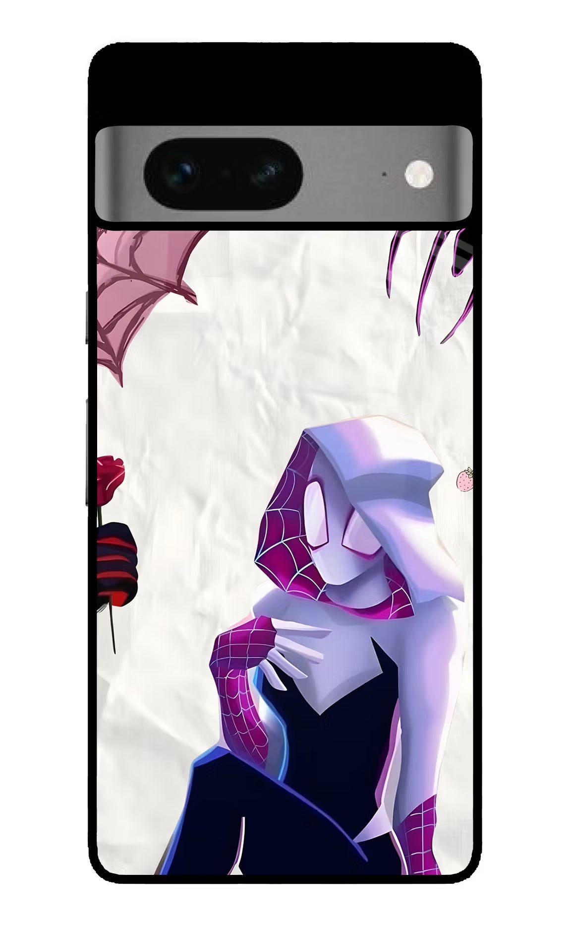 Gwen Verse Google Pixel 7 Glass Case - Gwen Verse Google Pixel 7 Glass Case Gwen Verse Google Pixel 7 Glass Case