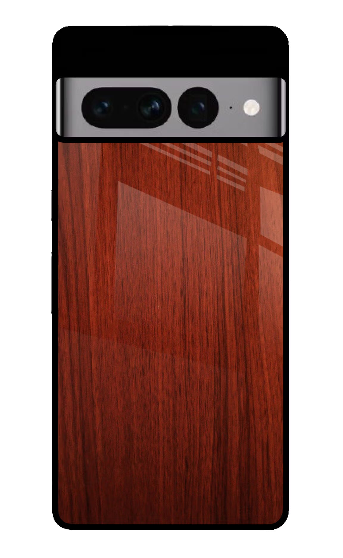 Wooden Plain Pattern Google Pixel 7 Pro Back Cover - Wooden Plain Pattern Google Pixel 7 Pro Glass Case Back Cover by Casekaro Wooden Plain Pattern Google Pixel 7 Pro Glass Case Back Cover by Casekaro