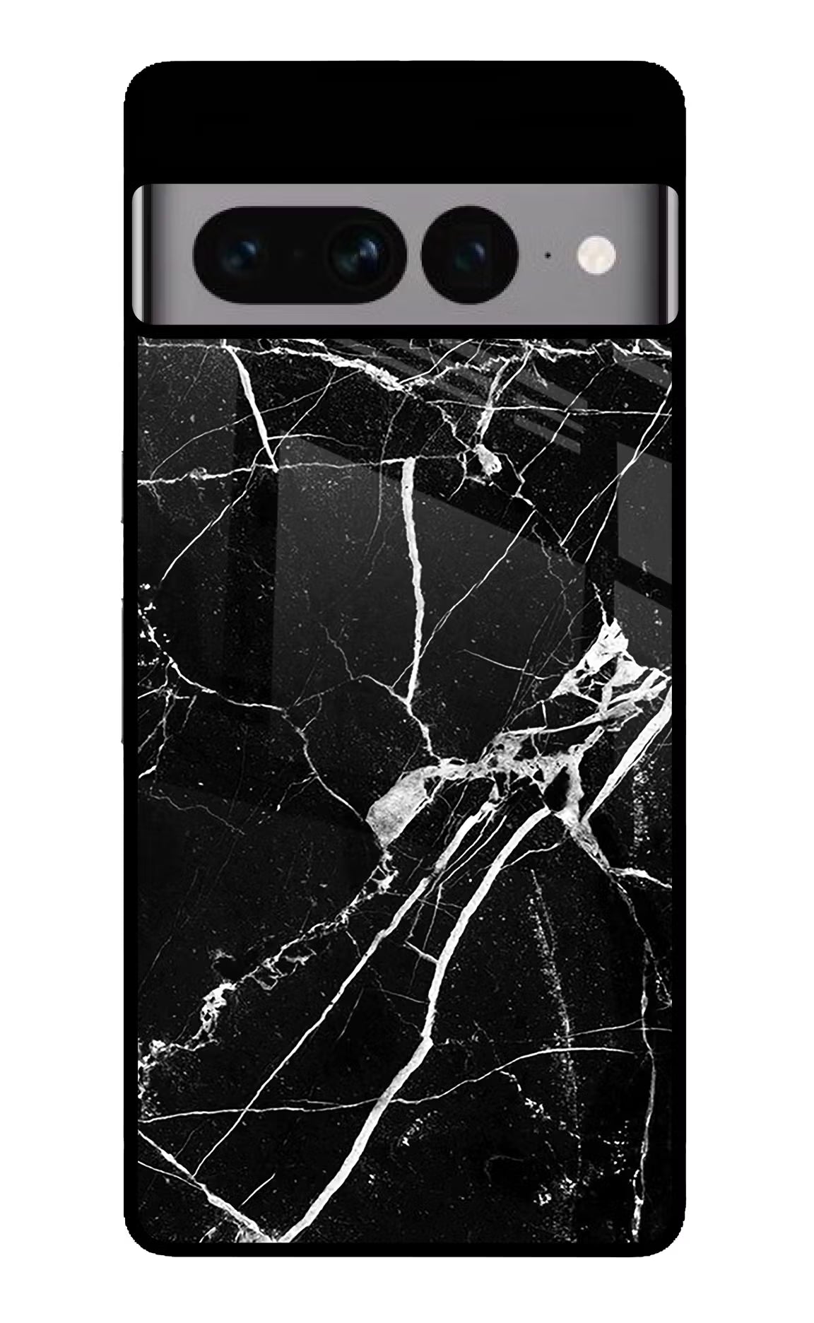 Black Marble Pattern Google Pixel 7 Pro Glass Case - Black Marble Pattern Google Pixel 7 Pro Glass Case Black Marble Pattern Google Pixel 7 Pro Glass Case