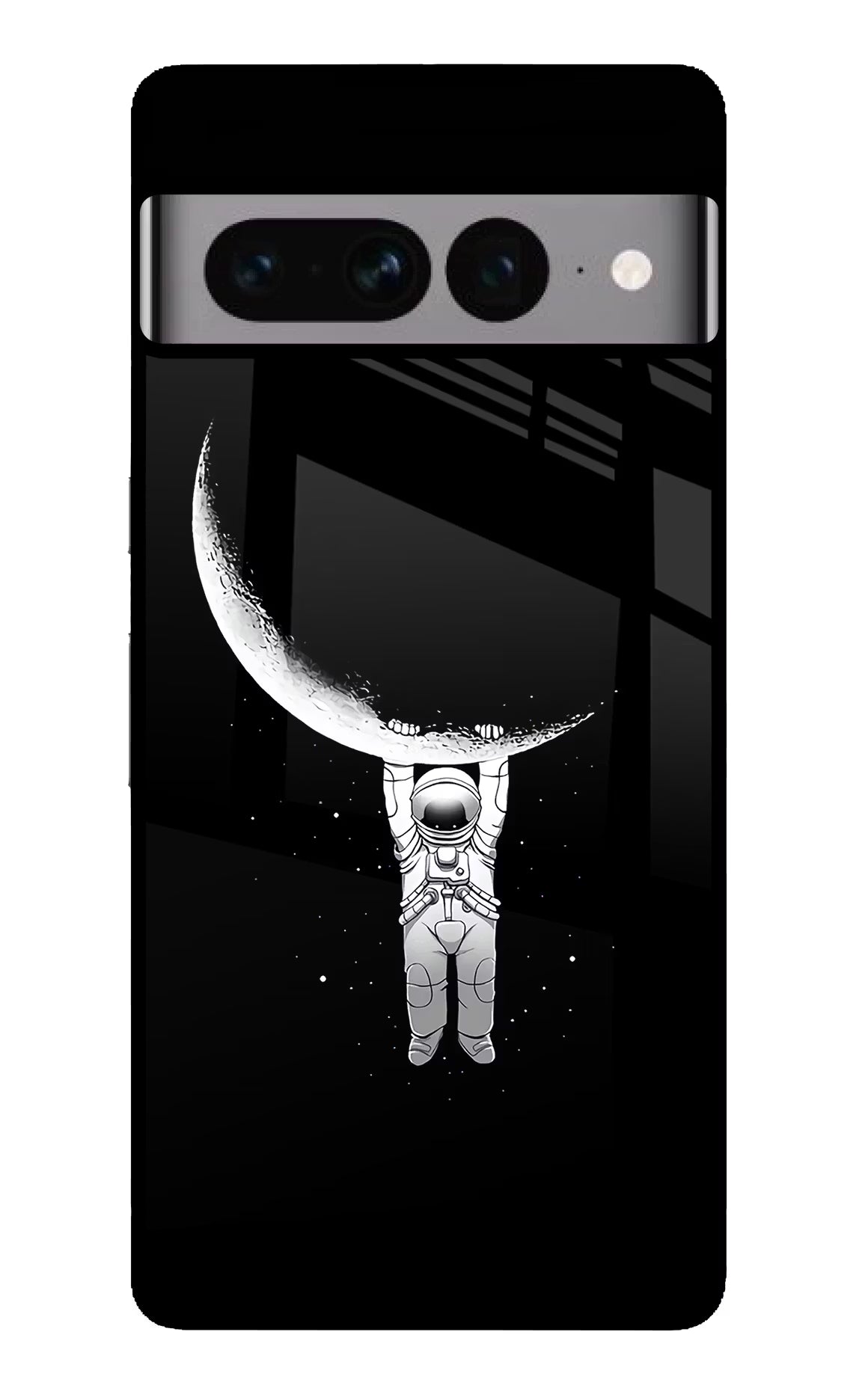 Moon Space Google Pixel 7 Pro Glass Case - Moon Space Google Pixel 7 Pro Glass Case Moon Space Google Pixel 7 Pro Glass Case