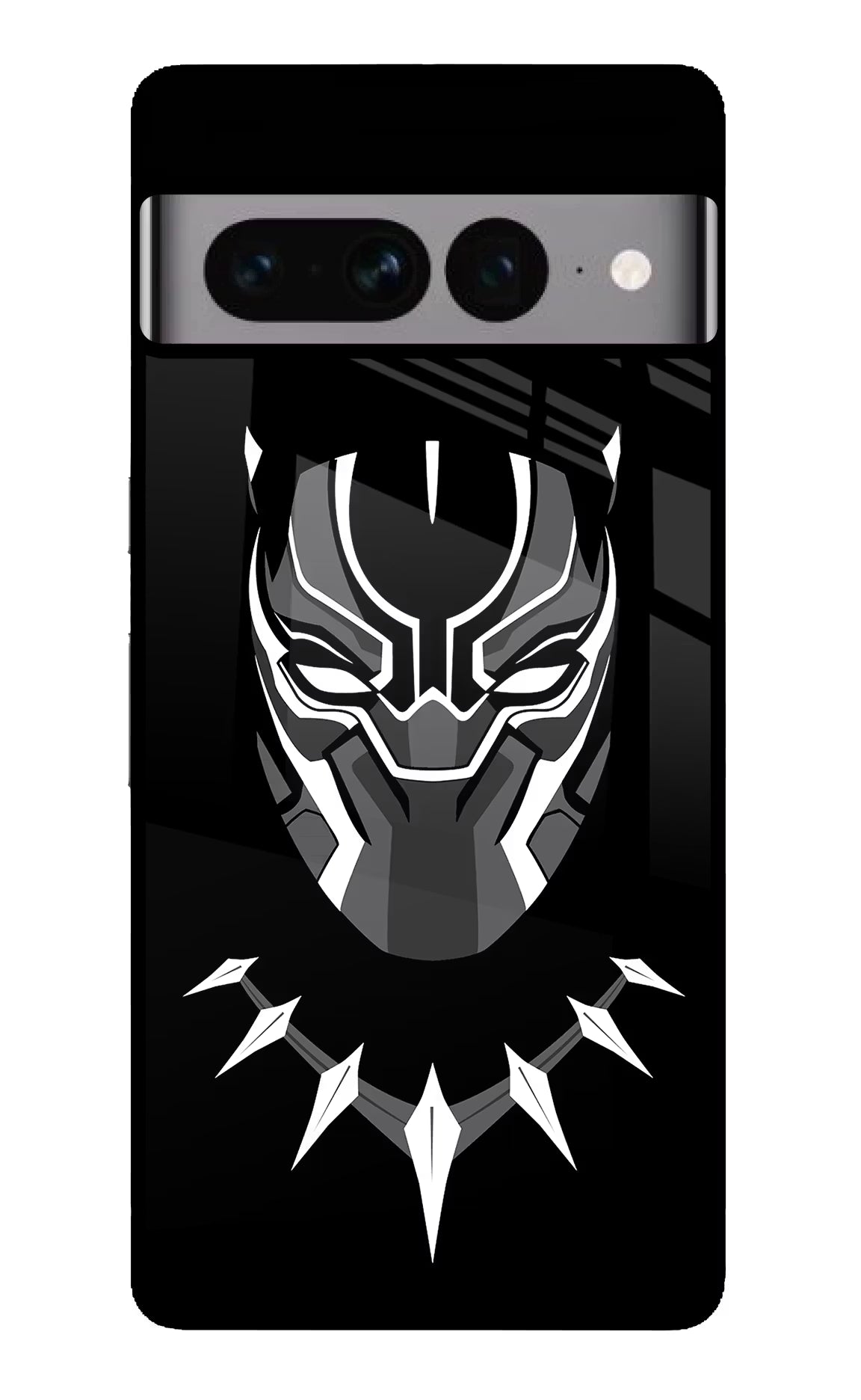 Black Panther Google Pixel 7 Pro Back Cover - Black Panther Google Pixel 7 Pro Glass Case Back Cover by Casekaro Black Panther Google Pixel 7 Pro Glass Case Back Cover by Casekaro