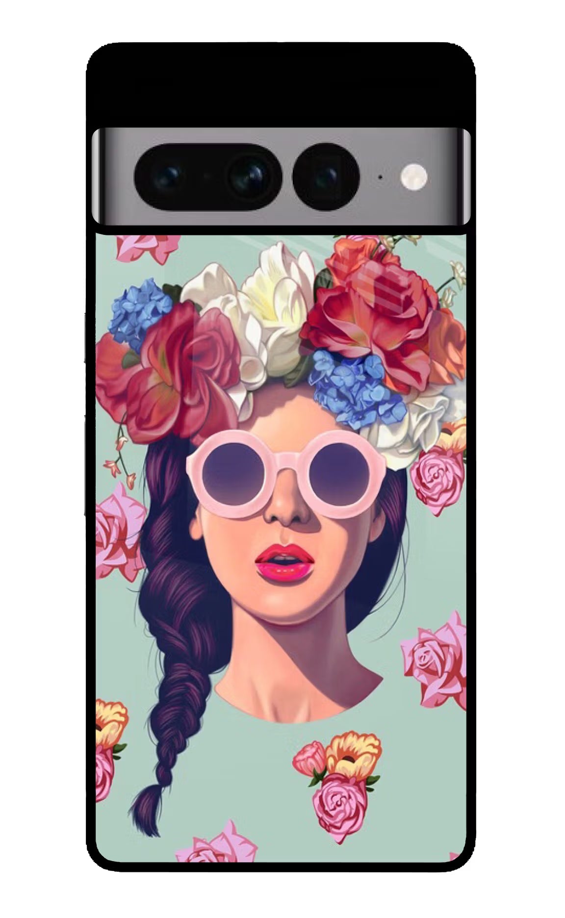 Pretty Girl Google Pixel 7 Pro Back Cover - Pretty Girl Google Pixel 7 Pro Glass Case Back Cover by Casekaro Pretty Girl Google Pixel 7 Pro Glass Case Back Cover by Casekaro
