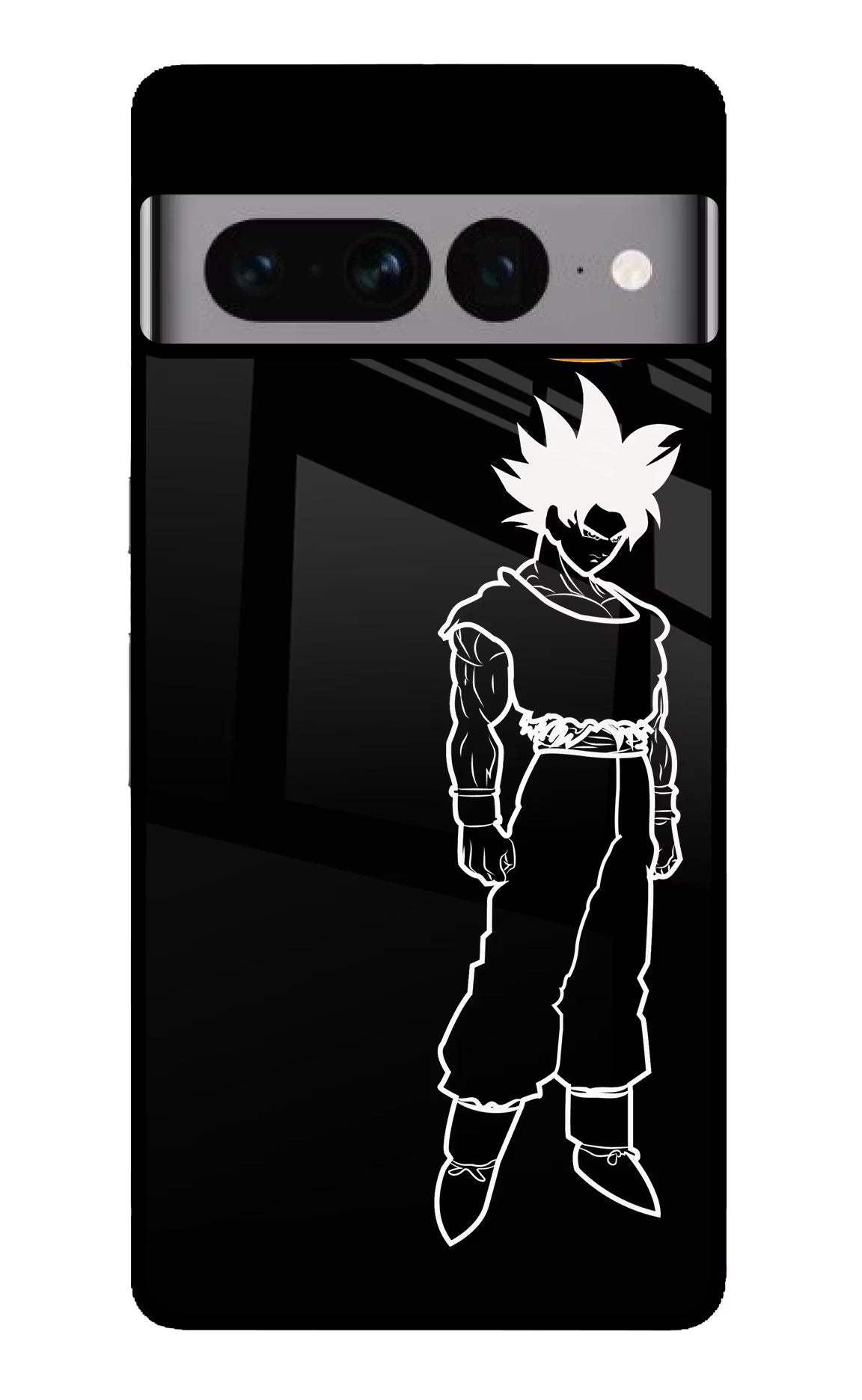 DBS Character Google Pixel 7 Pro Back Cover - DBS Character Google Pixel 7 Pro Glass Case Back Cover by Casekaro DBS Character Google Pixel 7 Pro Glass Case Back Cover by Casekaro