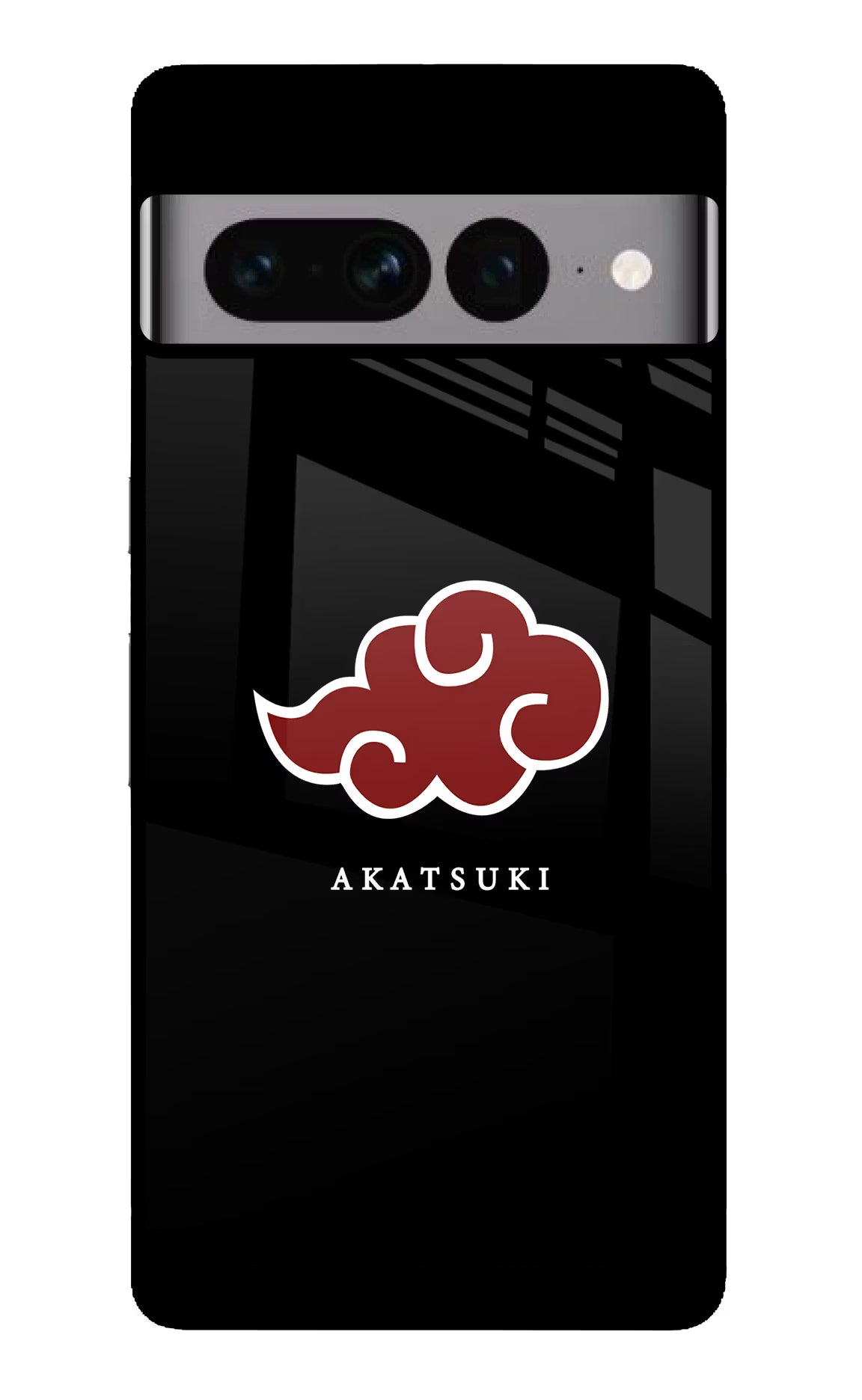 Akatsuki Google Pixel 7 Pro Back Cover - Akatsuki Google Pixel 7 Pro Glass Case Back Cover by Casekaro Akatsuki Google Pixel 7 Pro Glass Case Back Cover by Casekaro