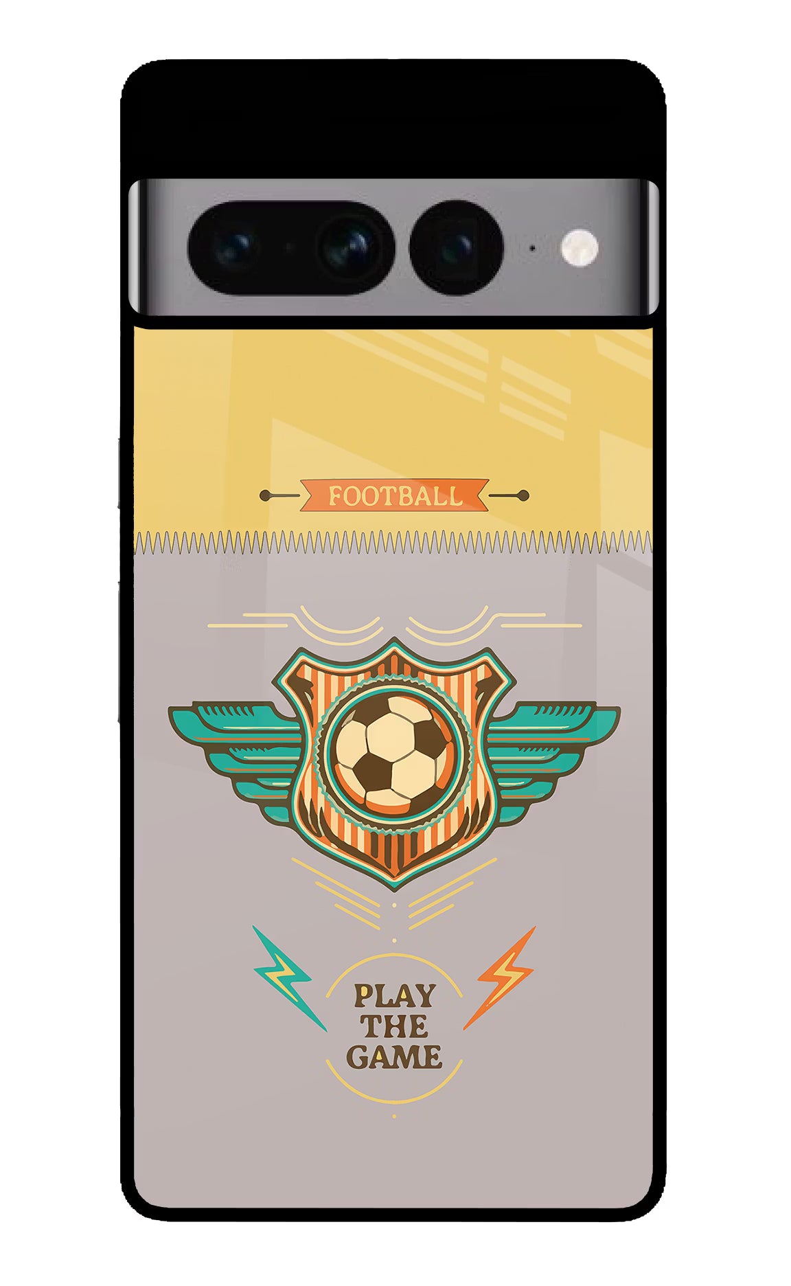Football Google Pixel 7 Pro Glass Case - Football Google Pixel 7 Pro Glass Case Football Google Pixel 7 Pro Glass Case
