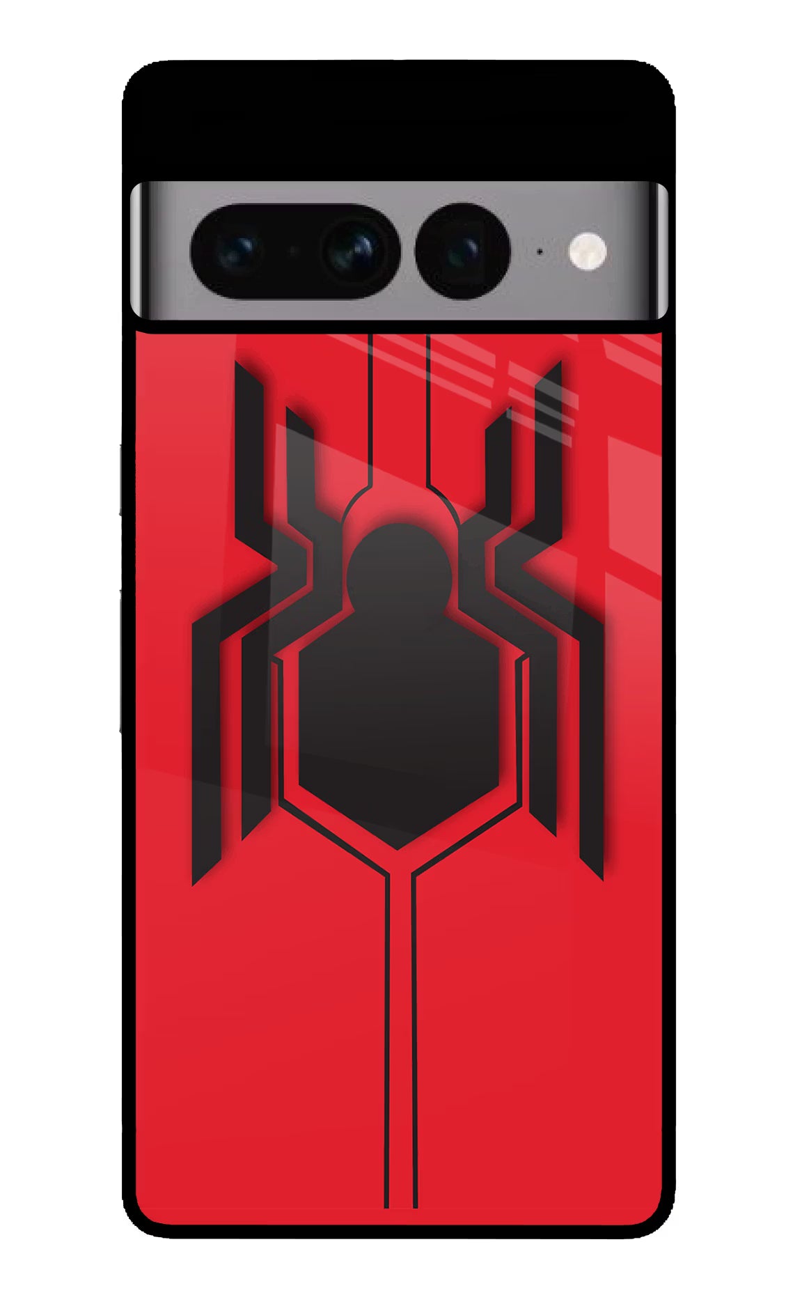 Spider Google Pixel 7 Pro Back Cover - Spider Google Pixel 7 Pro Glass Case Back Cover by Casekaro Spider Google Pixel 7 Pro Glass Case Back Cover by Casekaro