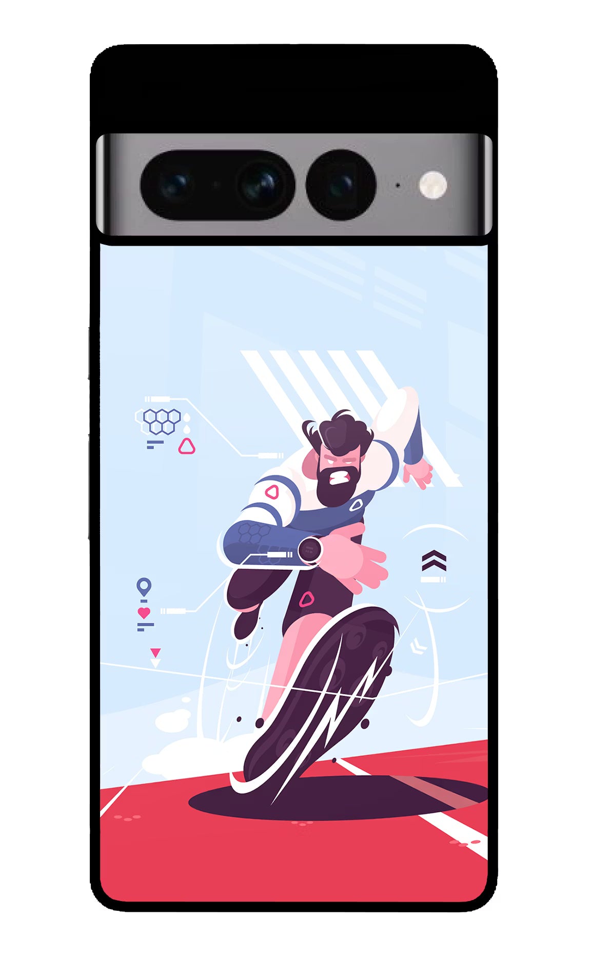 Run Pro Google Pixel 7 Pro Glass Case - Run Pro Google Pixel 7 Pro Glass Case Run Pro Google Pixel 7 Pro Glass Case