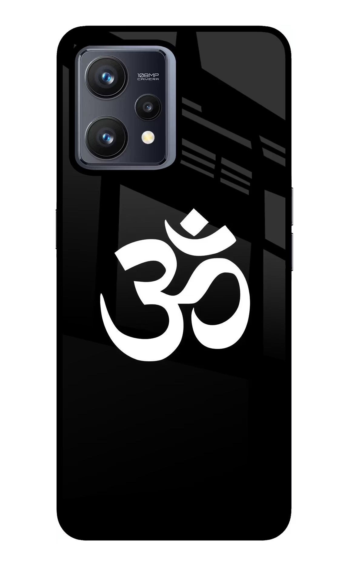 Om Realme 9 4G Back Cover - Om Realme 9 4G Glass Case Back Cover by Casekaro Om Realme 9 4G Glass Case Back Cover by Casekaro