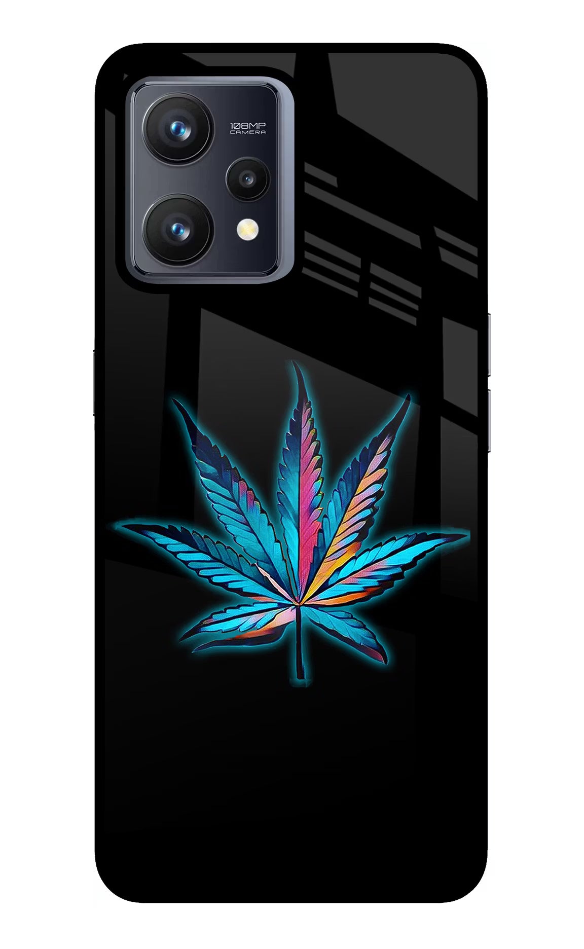 Weed Realme 9 4G Glass Case - Weed Realme 9 4G Glass Case Weed Realme 9 4G Glass Case