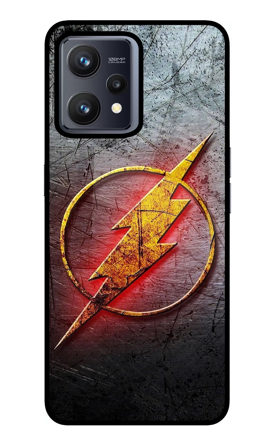 Flash Realme 9 4G Back Cover - Flash Realme 9 4G Glass Case Back Cover by Casekaro Flash Realme 9 4G Glass Case Back Cover by Casekaro