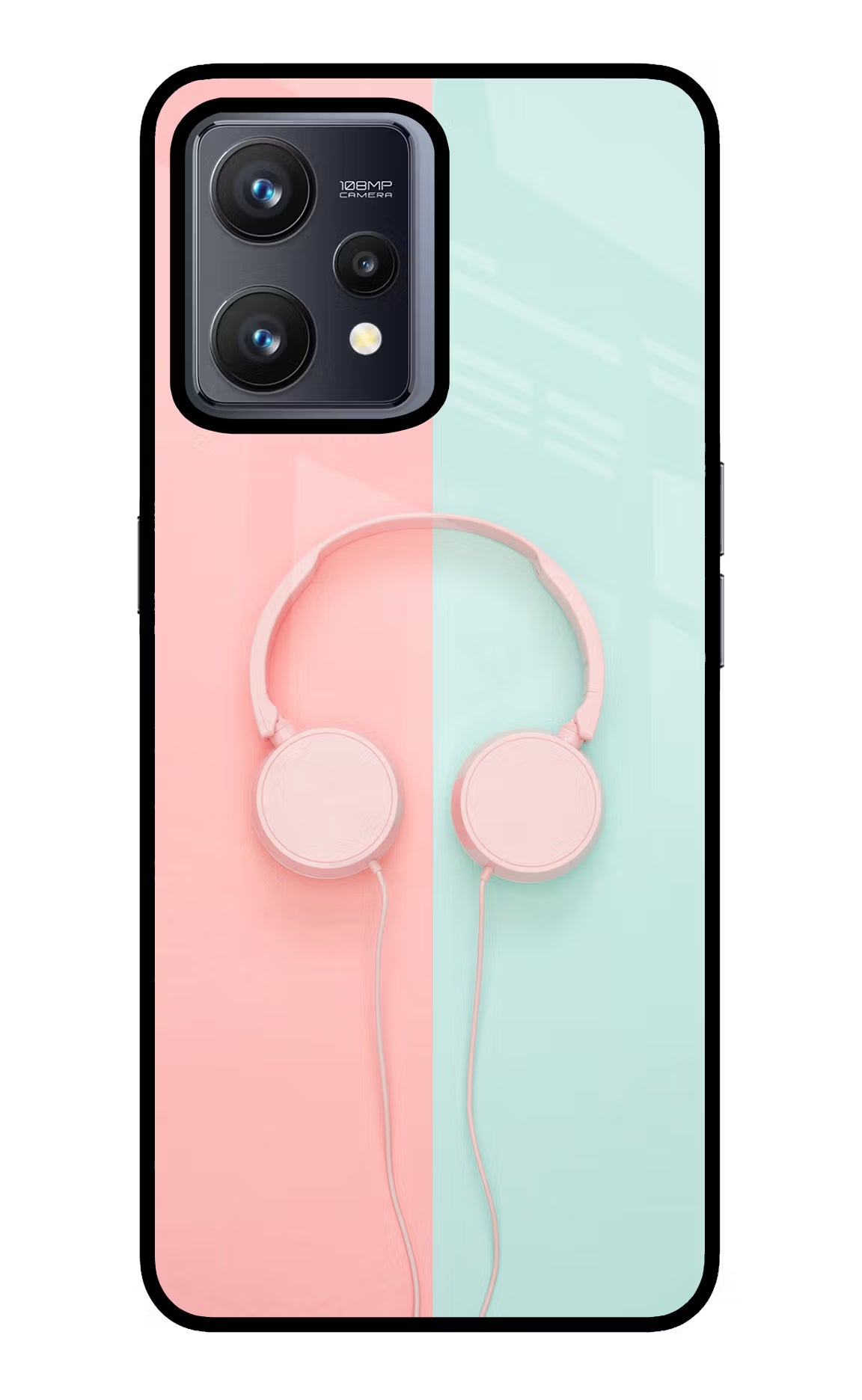Music Lover Realme 9 4G Back Cover - Music Lover Realme 9 4G Glass Case Back Cover by Casekaro Music Lover Realme 9 4G Glass Case Back Cover by Casekaro