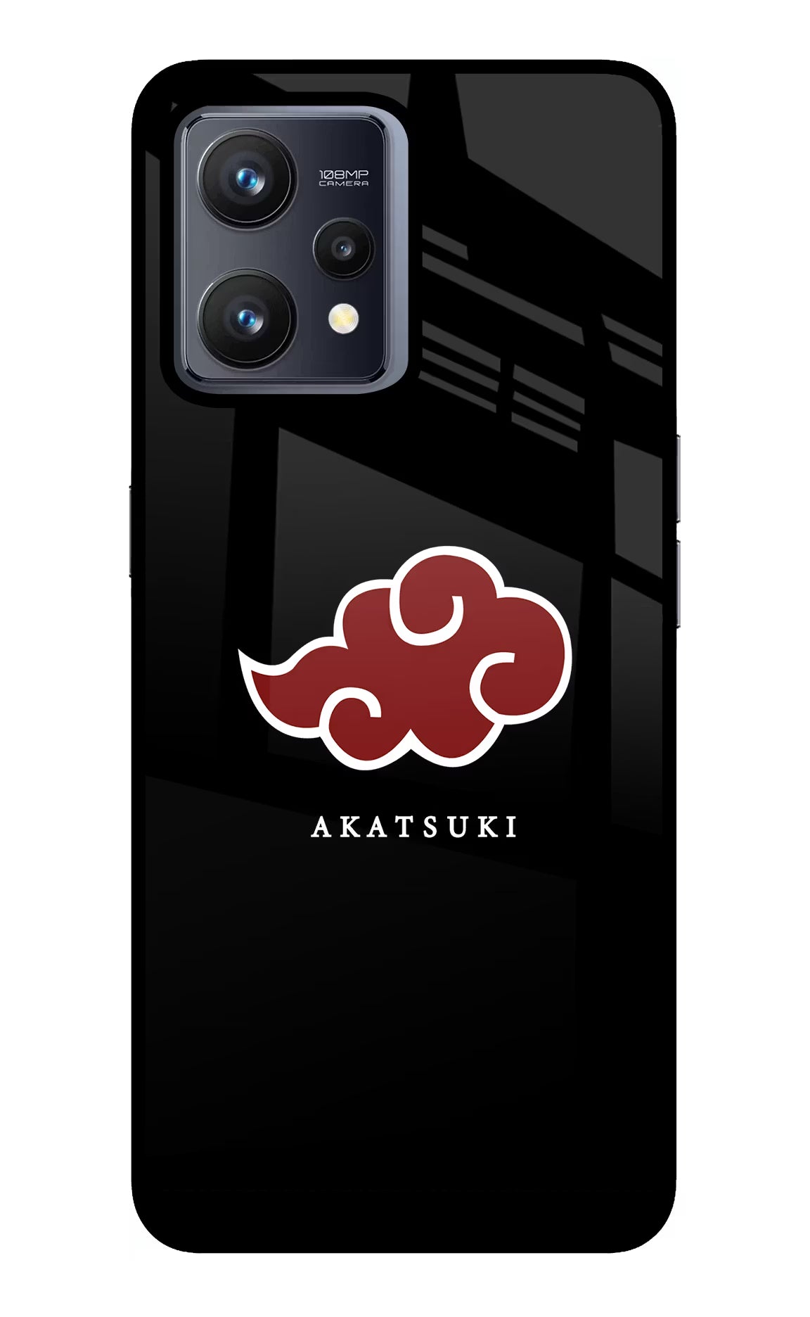 Akatsuki Realme 9 4G Back Cover - Akatsuki Realme 9 4G Glass Case Back Cover by Casekaro Akatsuki Realme 9 4G Glass Case Back Cover by Casekaro