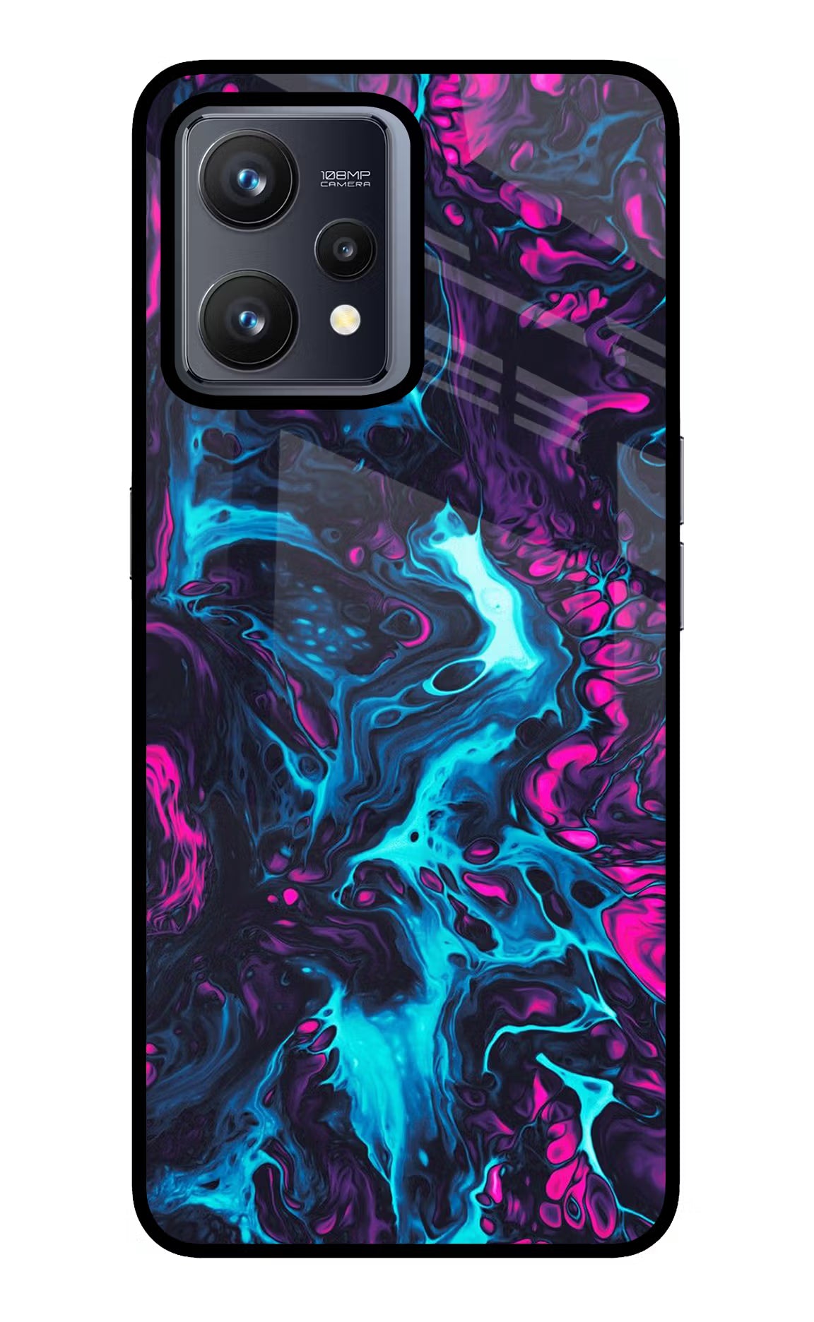 Abstract Realme 9 4G Back Cover - Abstract Realme 9 4G Glass Case Back Cover by Casekaro Abstract Realme 9 4G Glass Case Back Cover by Casekaro