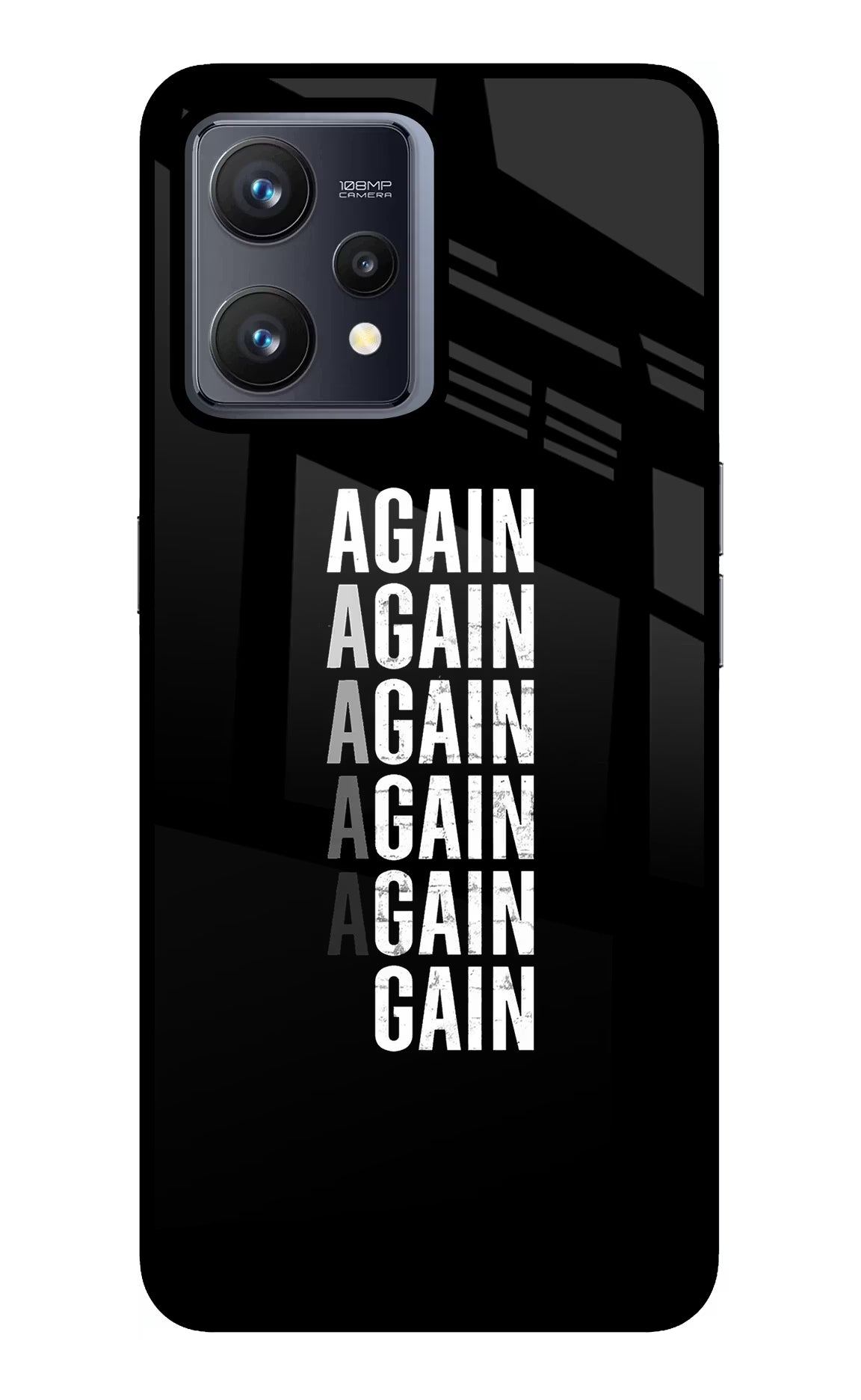 Again Again Gain Realme 9 4G Glass Case - Again Again Gain Realme 9 4G Glass Case Again Again Gain Realme 9 4G Glass Case