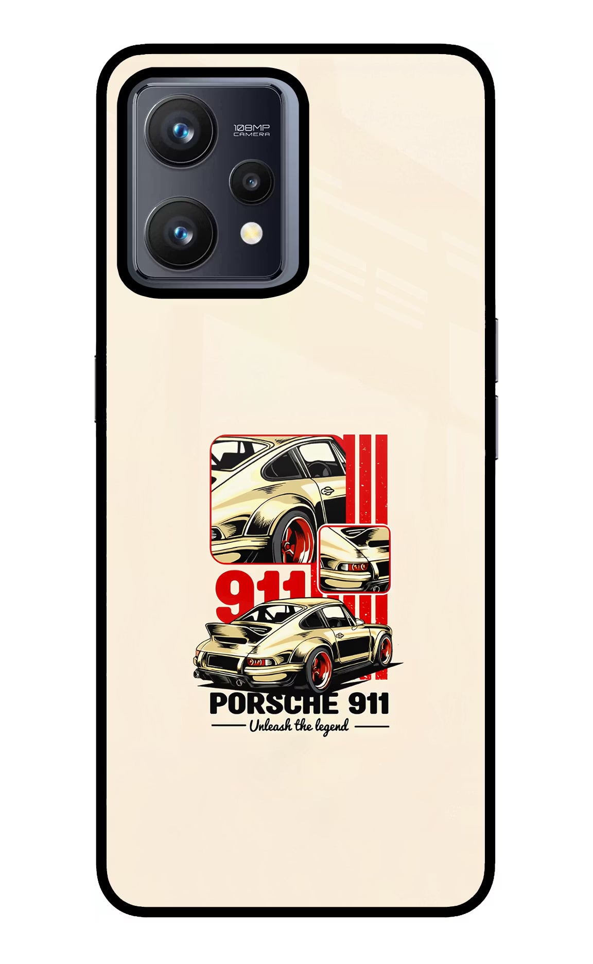Classic Porsche 911 Realme 9 4G Glass Case - Classic Porsche 911 Realme 9 4G Glass Case Classic Porsche 911 Realme 9 4G Glass Case