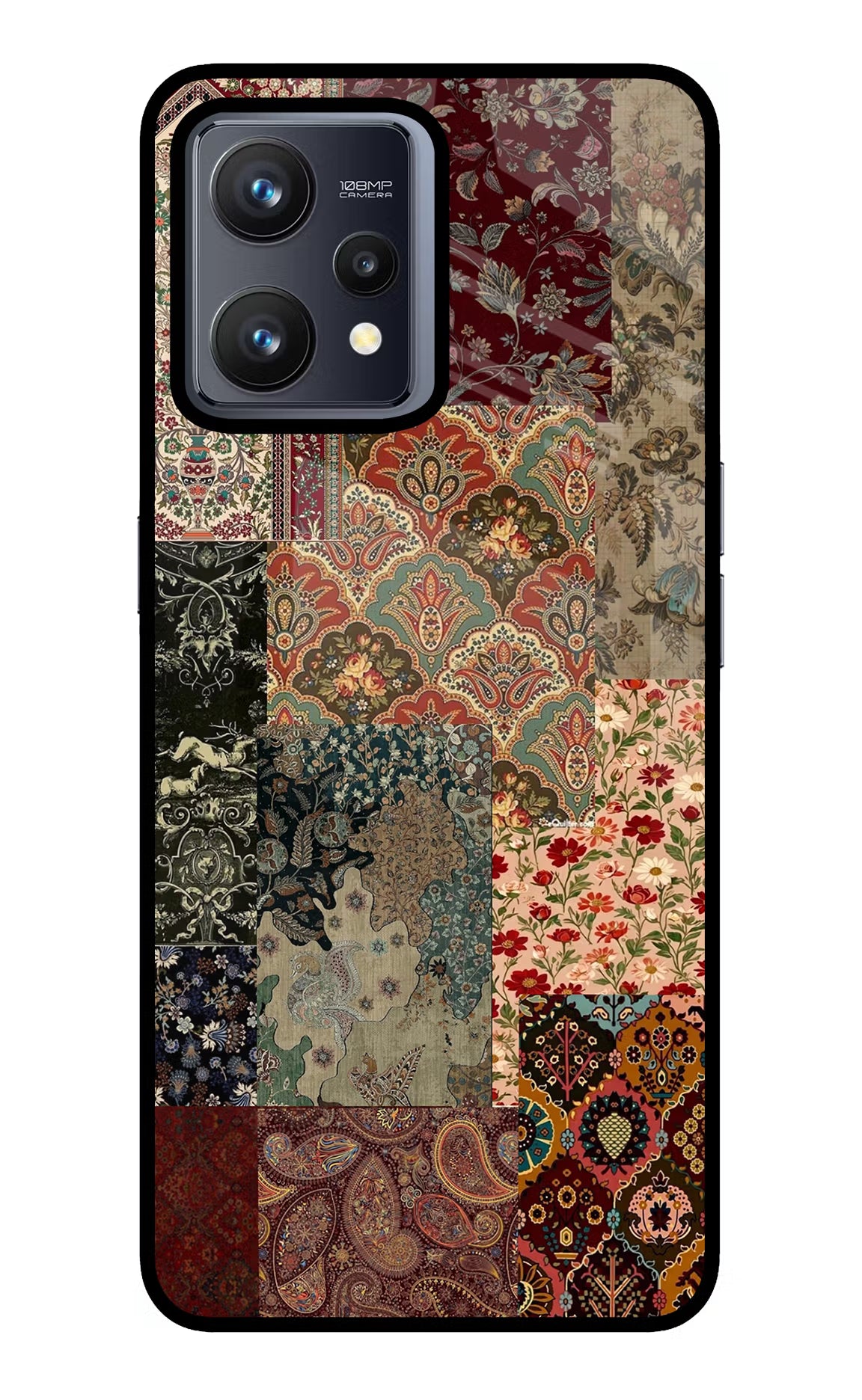Desi Print Realme 9 4G Back Cover - Desi Print Realme 9 4G Glass Case Back Cover by Casekaro Desi Print Realme 9 4G Glass Case Back Cover by Casekaro