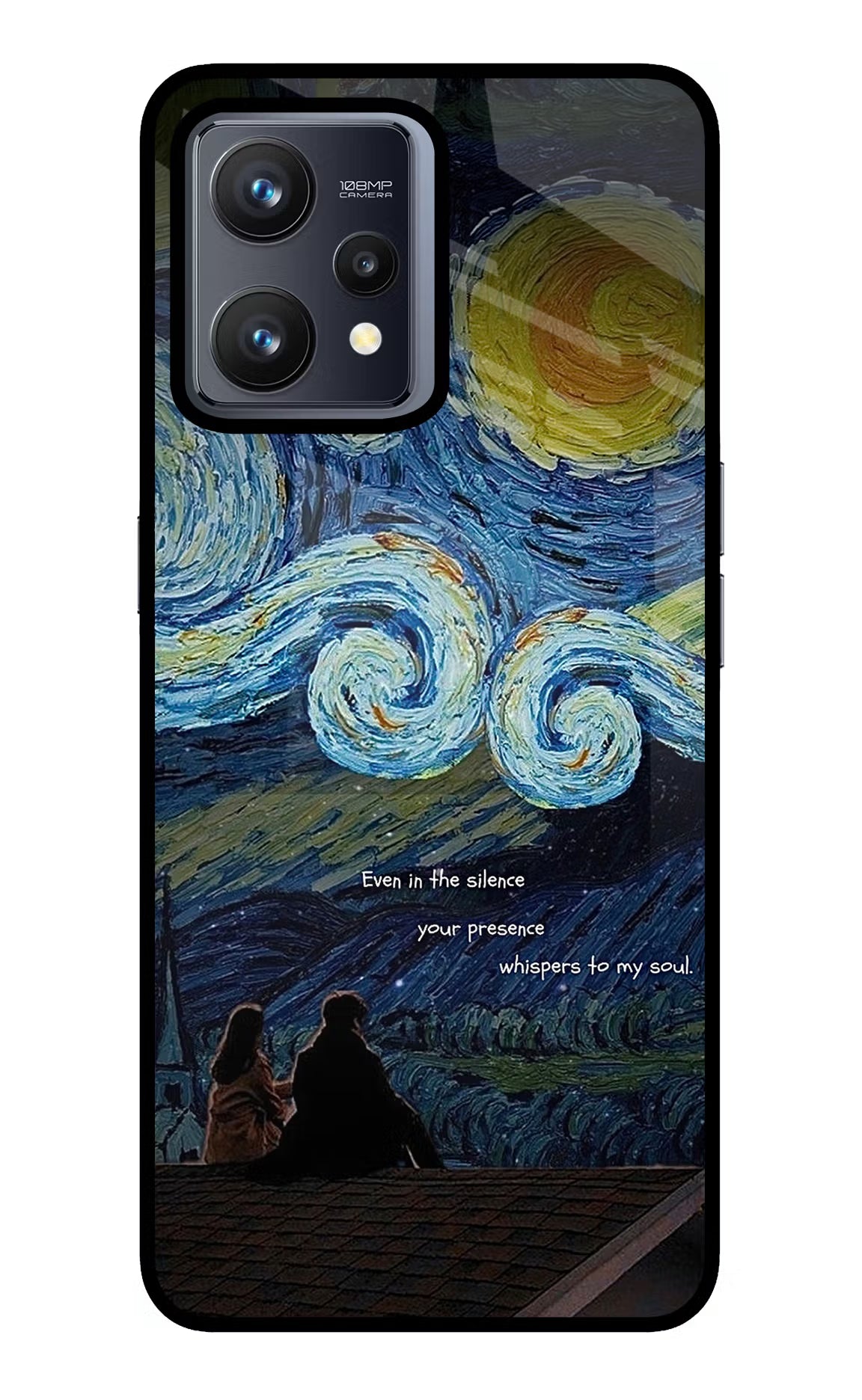 Softcore Realme 9 4G Glass Case - Softcore Realme 9 4G Glass Case Softcore Realme 9 4G Glass Case
