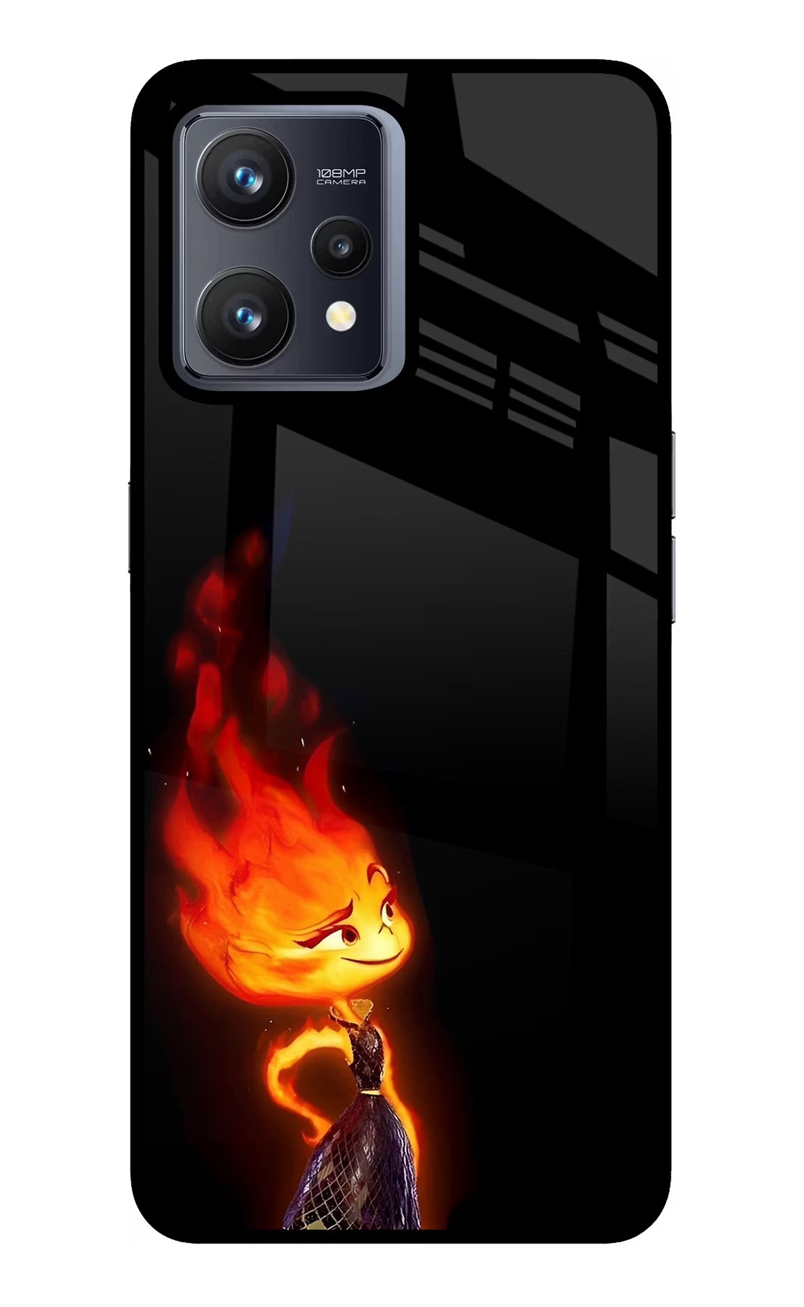 Ember Flame Realme 9 4G Glass Case - Ember Flame Realme 9 4G Glass Case Ember Flame Realme 9 4G Glass Case