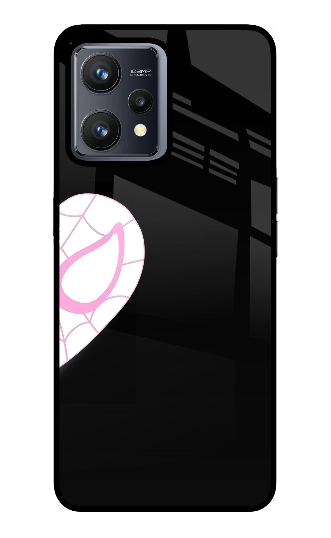 Gwen Mask Realme 9 4G Glass Case - Gwen Mask Realme 9 4G Glass Case Gwen Mask Realme 9 4G Glass Case