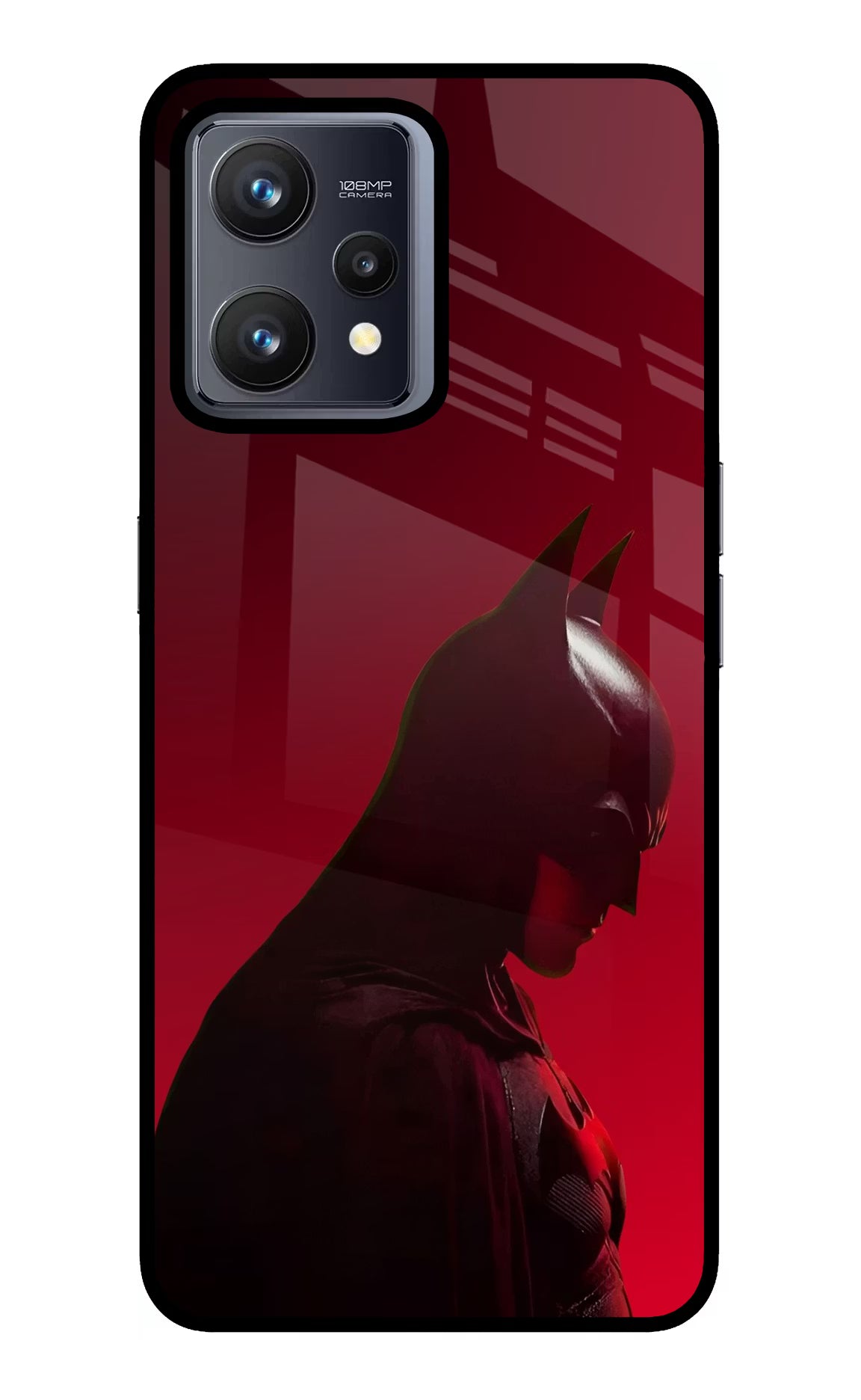 Dark Knight Realme 9 4G Glass Case - Dark Knight Realme 9 4G Glass Case Dark Knight Realme 9 4G Glass Case