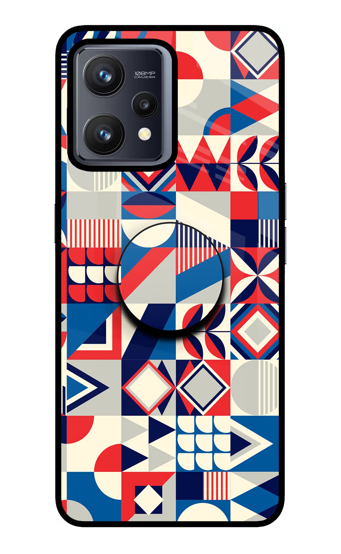 Colorful Pattern Realme 9 4G Pop Case - Colorful Pattern Realme 9 4G Pop Case by Casekaro Colorful Pattern Realme 9 4G Pop Case by Casekaro