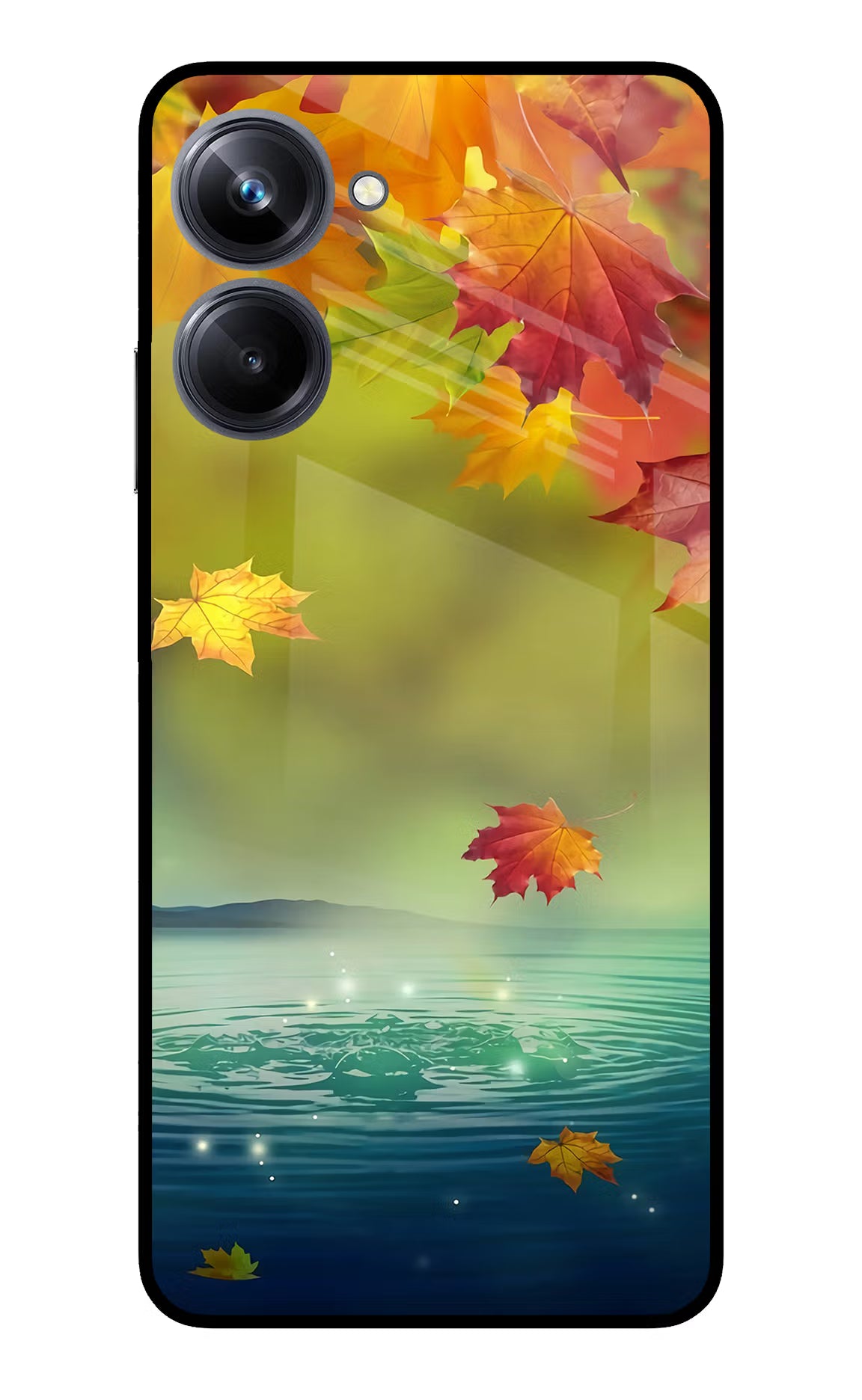 Flowers Realme 10 Pro 5G Back Cover - Flowers Realme 10 Pro 5G Glass Case Back Cover by Casekaro Flowers Realme 10 Pro 5G Glass Case Back Cover by Casekaro