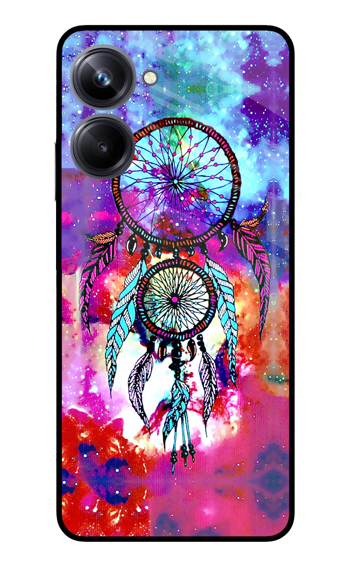 Dream Catcher Abstract Realme 10 Pro 5G Back Cover - Dream Catcher Abstract Realme 10 Pro 5G Glass Case Back Cover by Casekaro Dream Catcher Abstract Realme 10 Pro 5G Glass Case Back Cover by Casekaro