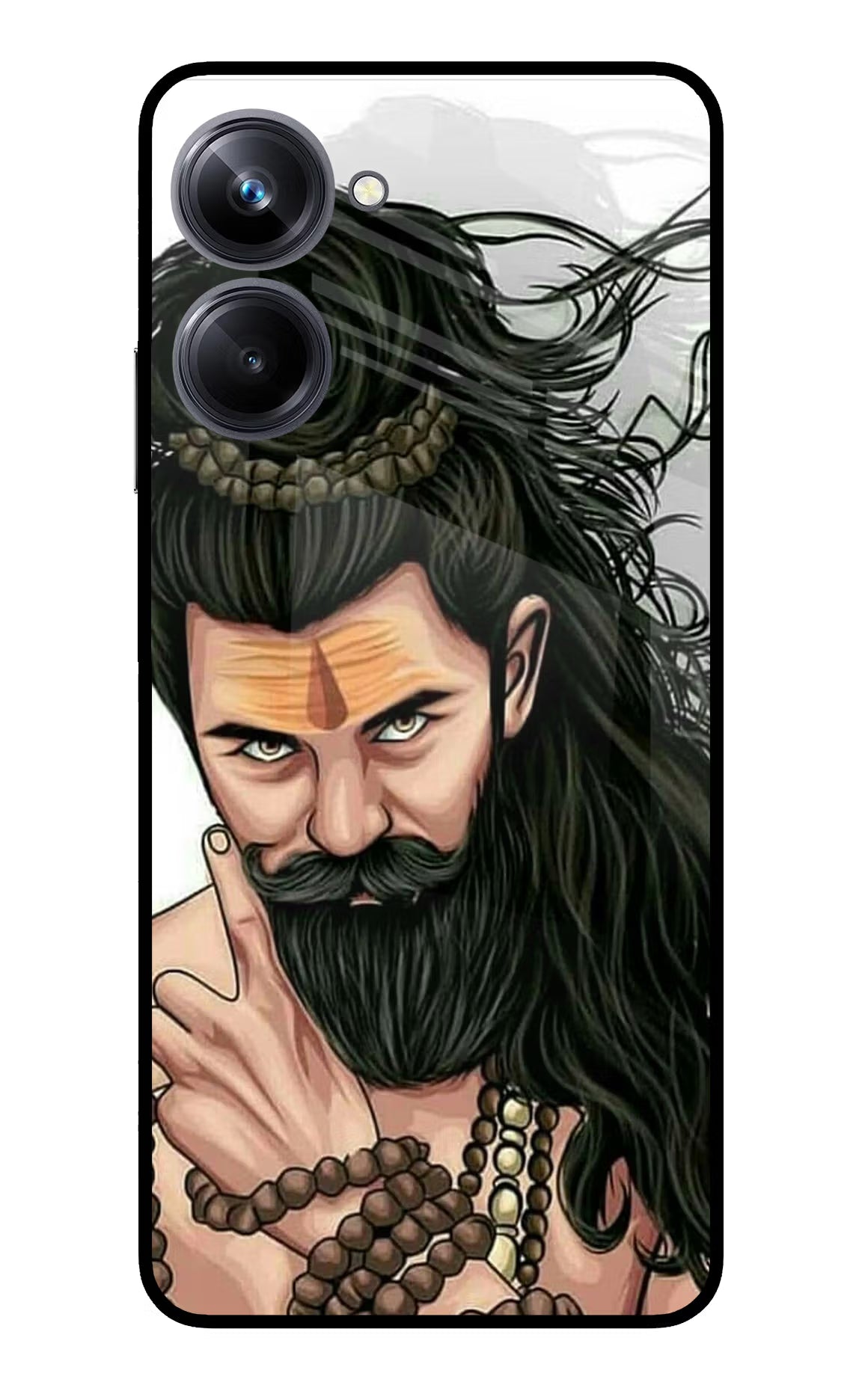 Mahadev Realme 10 Pro 5G Back Cover - Mahadev Realme 10 Pro 5G Glass Case Back Cover by Casekaro Mahadev Realme 10 Pro 5G Glass Case Back Cover by Casekaro