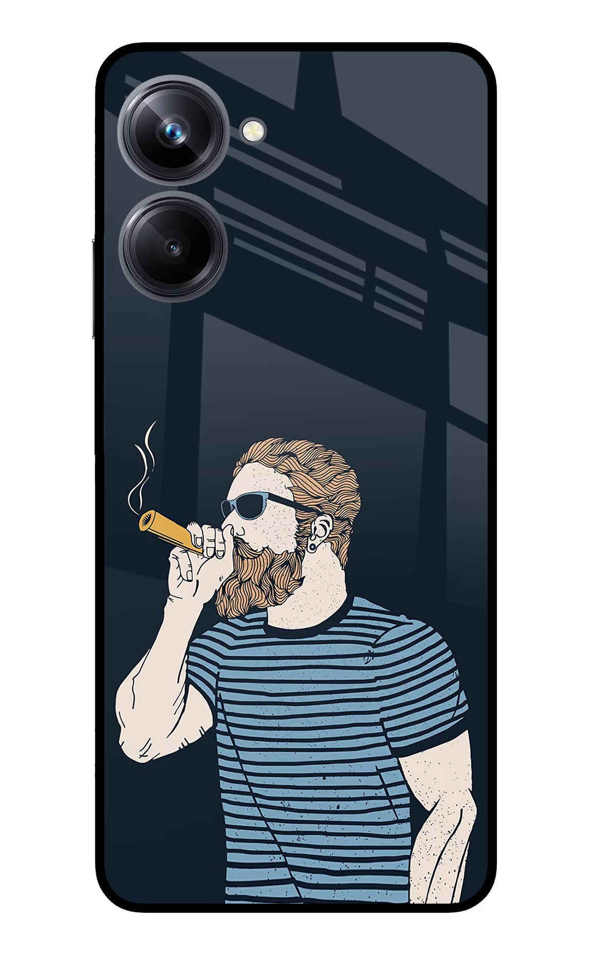 Smoking Realme 10 Pro 5G Glass Case - Smoking Realme 10 Pro 5G Glass Case Smoking Realme 10 Pro 5G Glass Case