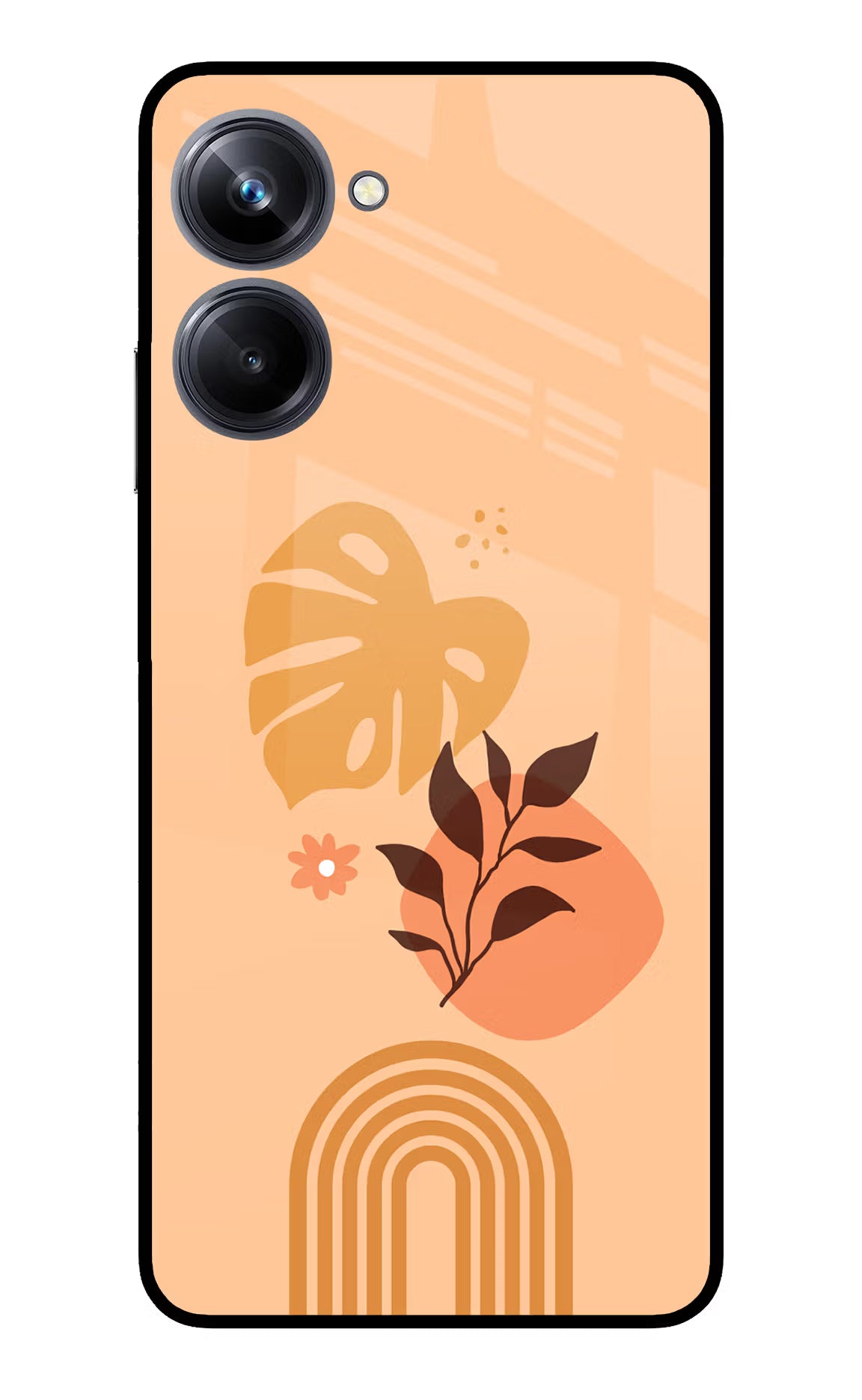Bohemian Art Realme 10 Pro 5G Back Cover - Bohemian Art Realme 10 Pro 5G Glass Case Back Cover by Casekaro Bohemian Art Realme 10 Pro 5G Glass Case Back Cover by Casekaro