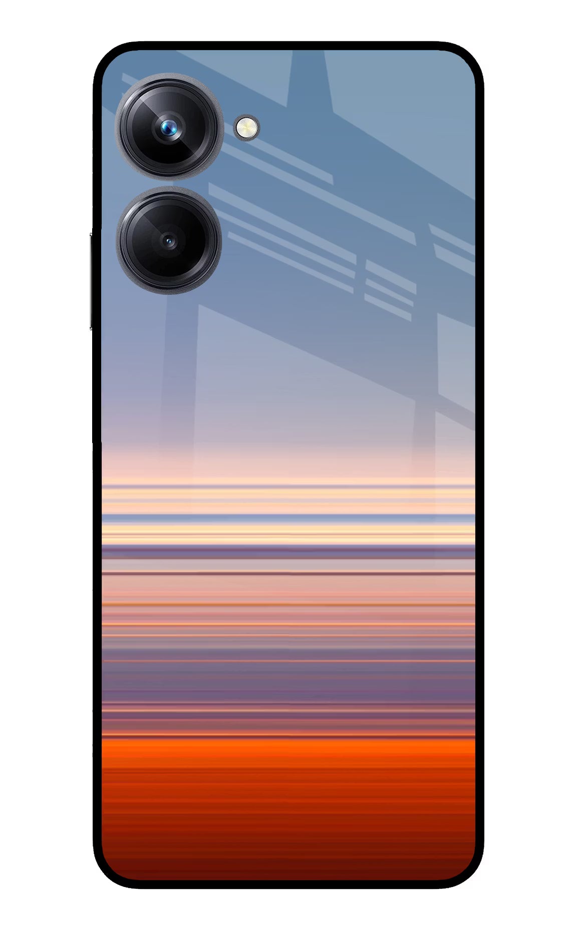 Morning Colors Realme 10 Pro 5G Back Cover - Morning Colors Realme 10 Pro 5G Glass Case Back Cover by Casekaro Morning Colors Realme 10 Pro 5G Glass Case Back Cover by Casekaro
