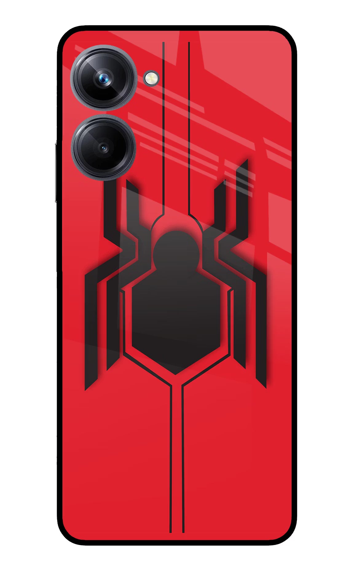 Spider Realme 10 Pro 5G Glass Case - Spider Realme 10 Pro 5G Glass Case Spider Realme 10 Pro 5G Glass Case