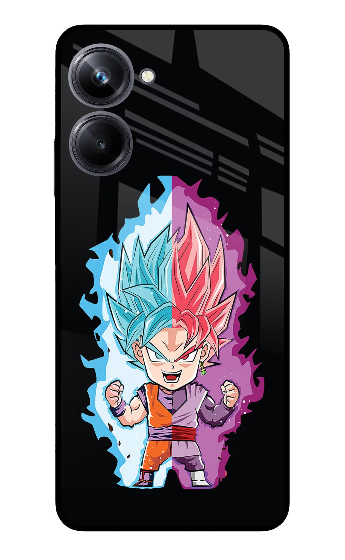 Chota Goku Realme 10 Pro 5G Glass Case - Chota Goku Realme 10 Pro 5G Glass Case Chota Goku Realme 10 Pro 5G Glass Case