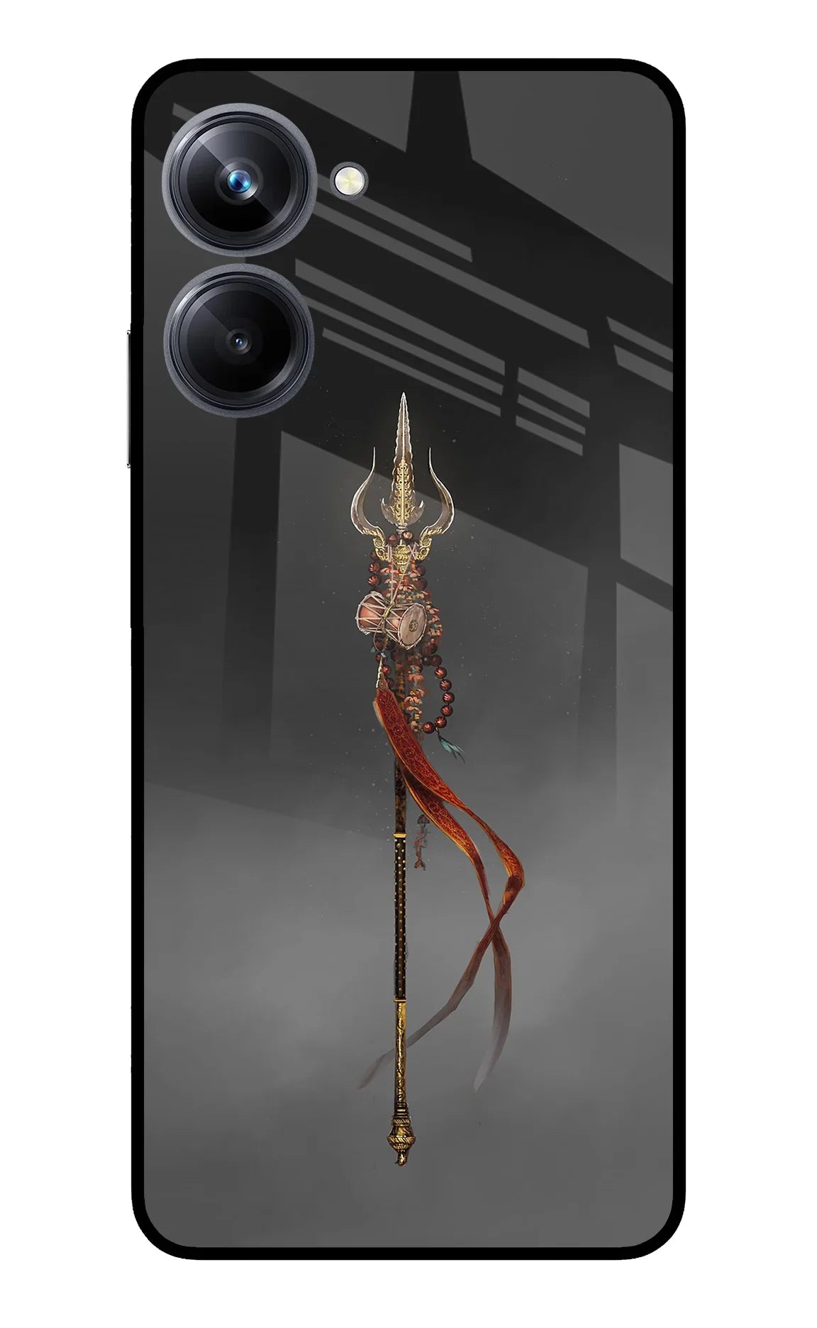 Shiv Trishul Realme 10 Pro 5G Glass Case - Shiv Trishul Realme 10 Pro 5G Glass Case Shiv Trishul Realme 10 Pro 5G Glass Case