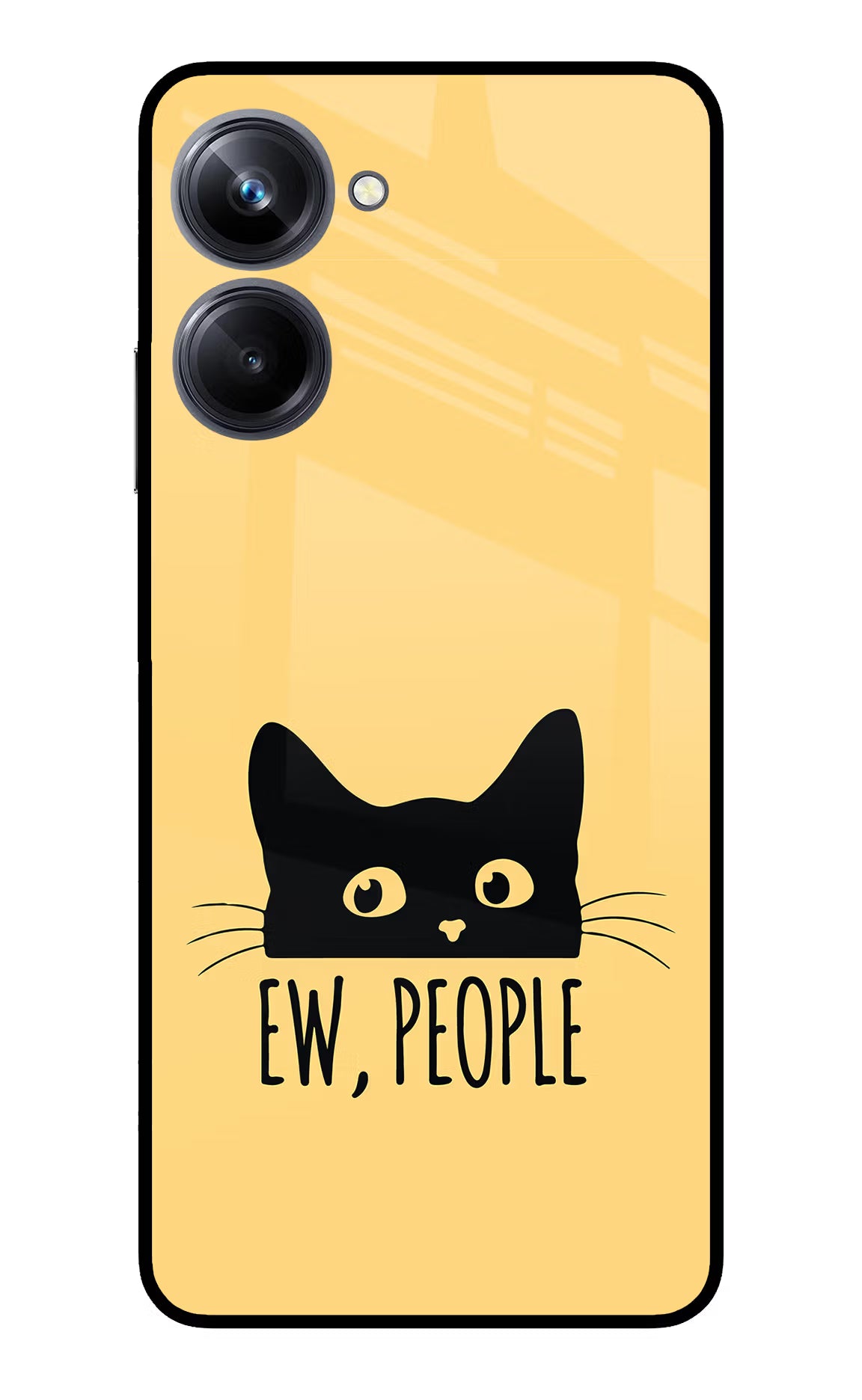 Ew People Catitude Realme 10 Pro 5G Back Cover - Ew People Catitude Realme 10 Pro 5G Glass Case Back Cover by Casekaro Ew People Catitude Realme 10 Pro 5G Glass Case Back Cover by Casekaro