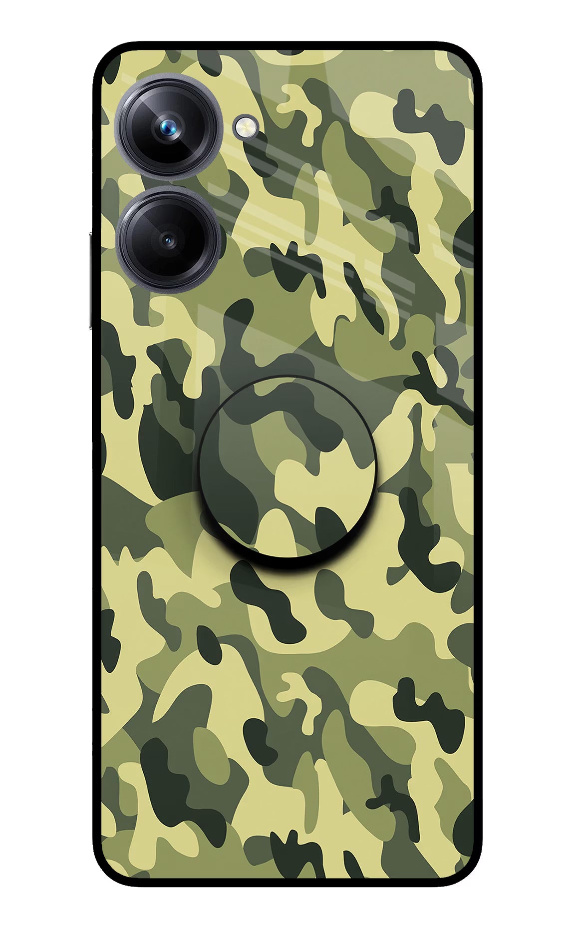 Camouflage Realme 10 Pro 5G Pop Case - Camouflage Realme 10 Pro 5G Pop Case by Casekaro Camouflage Realme 10 Pro 5G Pop Case by Casekaro