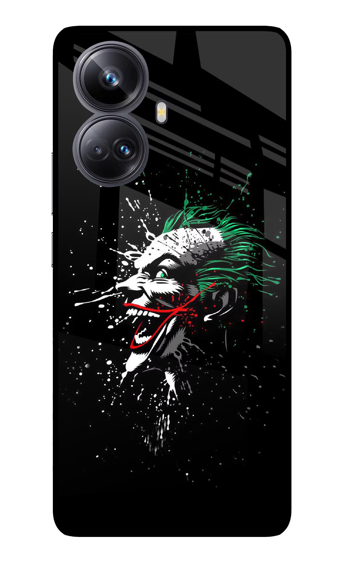 Joker Realme 10 Pro+ 5G Glass Case - Joker Realme 10 Pro+ 5G Glass Case Joker Realme 10 Pro+ 5G Glass Case