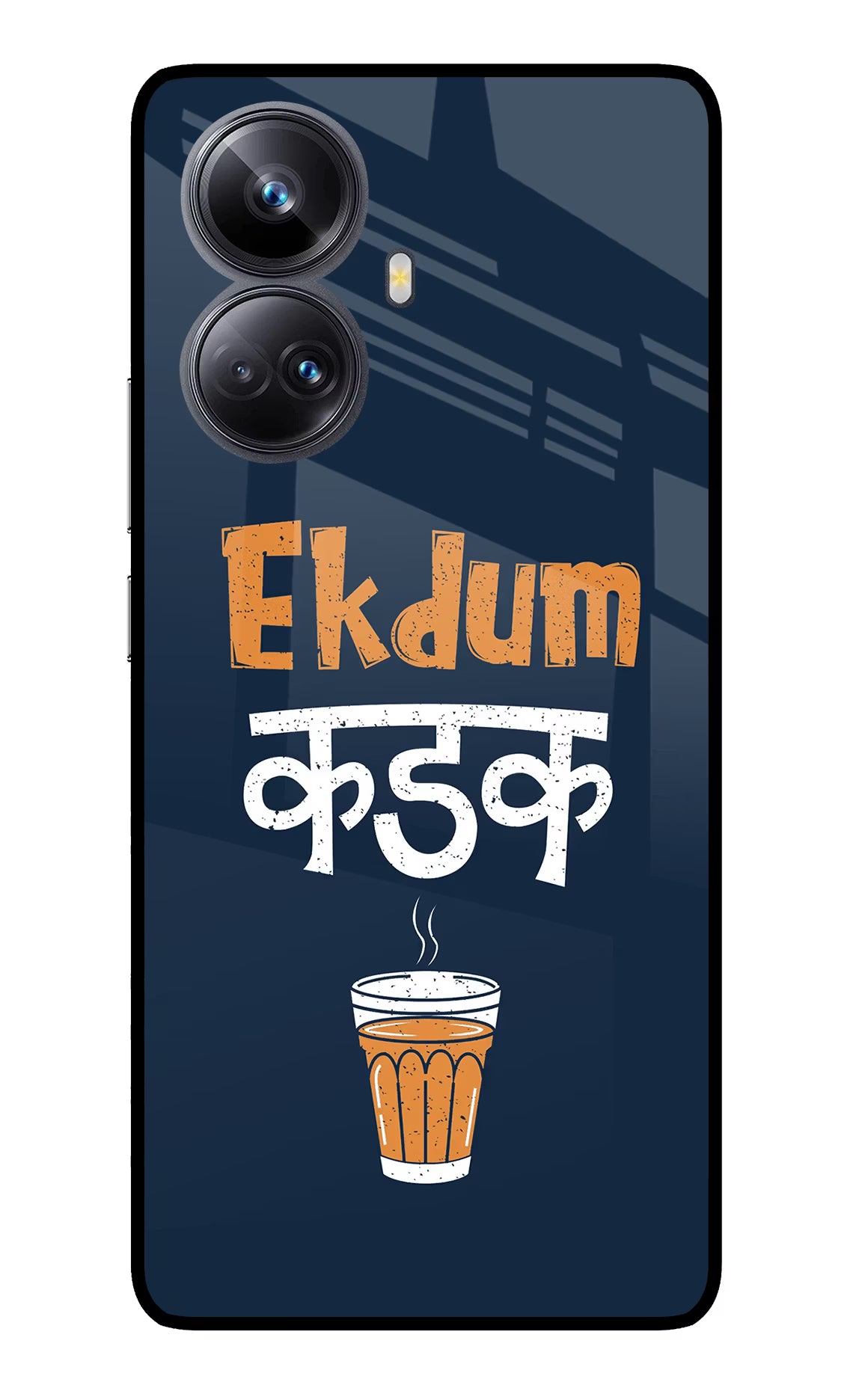 Ekdum Kadak Chai Realme 10 Pro+ 5G Glass Case - Ekdum Kadak Chai Realme 10 Pro+ 5G Glass Case Ekdum Kadak Chai Realme 10 Pro+ 5G Glass Case