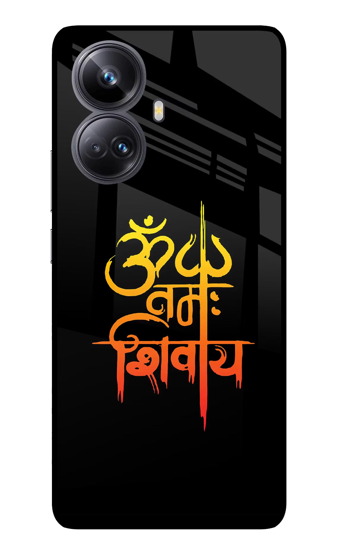 Om Namah Shivay Realme 10 Pro+ 5G Glass Case - Om Namah Shivay Realme 10 Pro+ 5G Glass Case Om Namah Shivay Realme 10 Pro+ 5G Glass Case