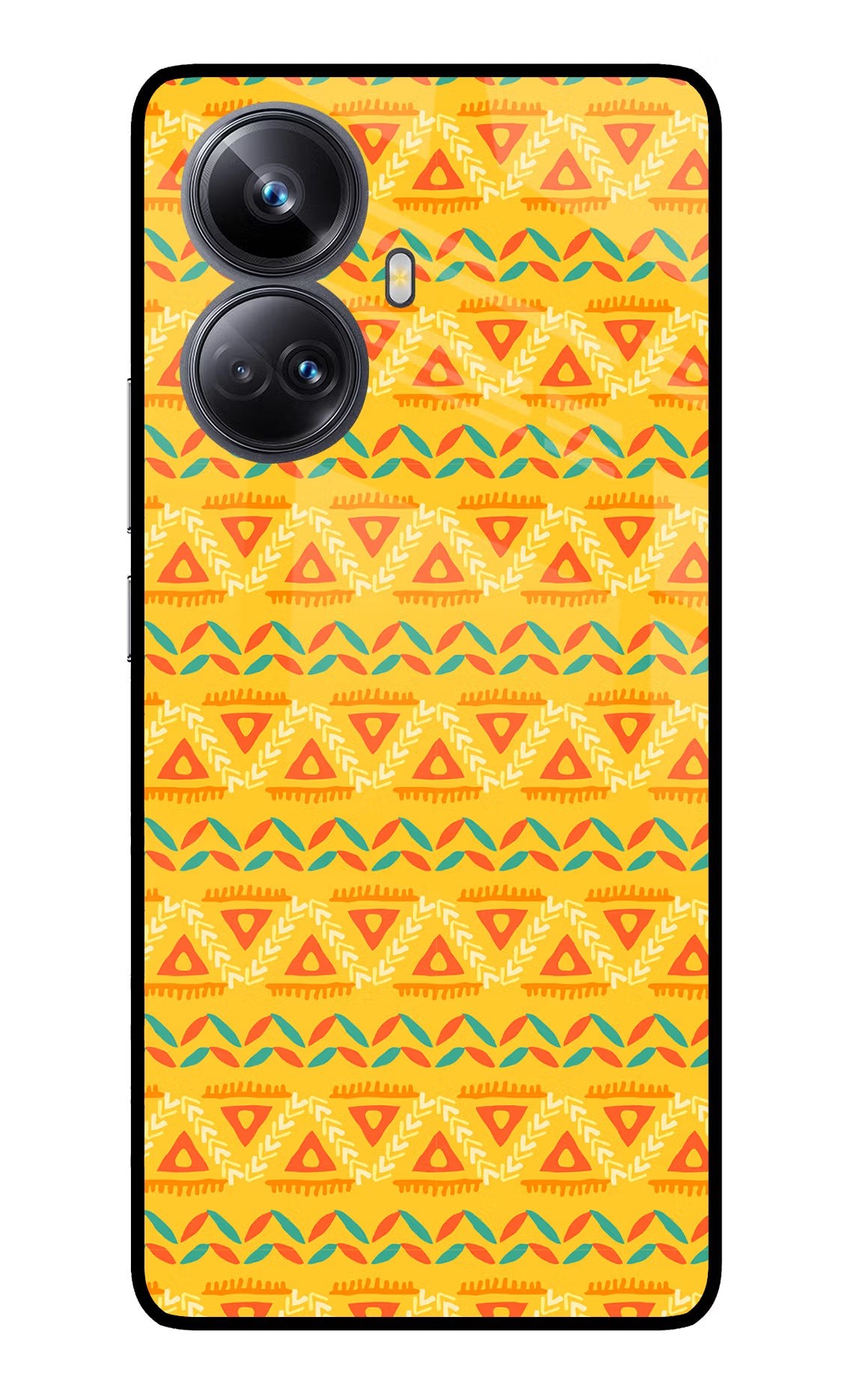 Tribal Pattern Realme 10 Pro+ 5G Glass Case - Tribal Pattern Realme 10 Pro+ 5G Glass Case Tribal Pattern Realme 10 Pro+ 5G Glass Case