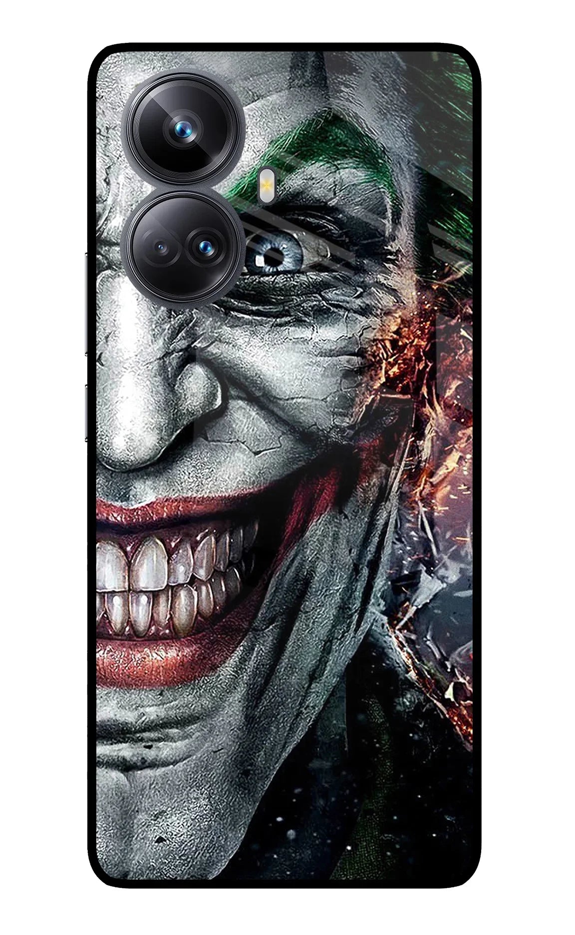 Joker Cam Realme 10 Pro+ 5G Glass Case - Joker Cam Realme 10 Pro+ 5G Glass Case Joker Cam Realme 10 Pro+ 5G Glass Case