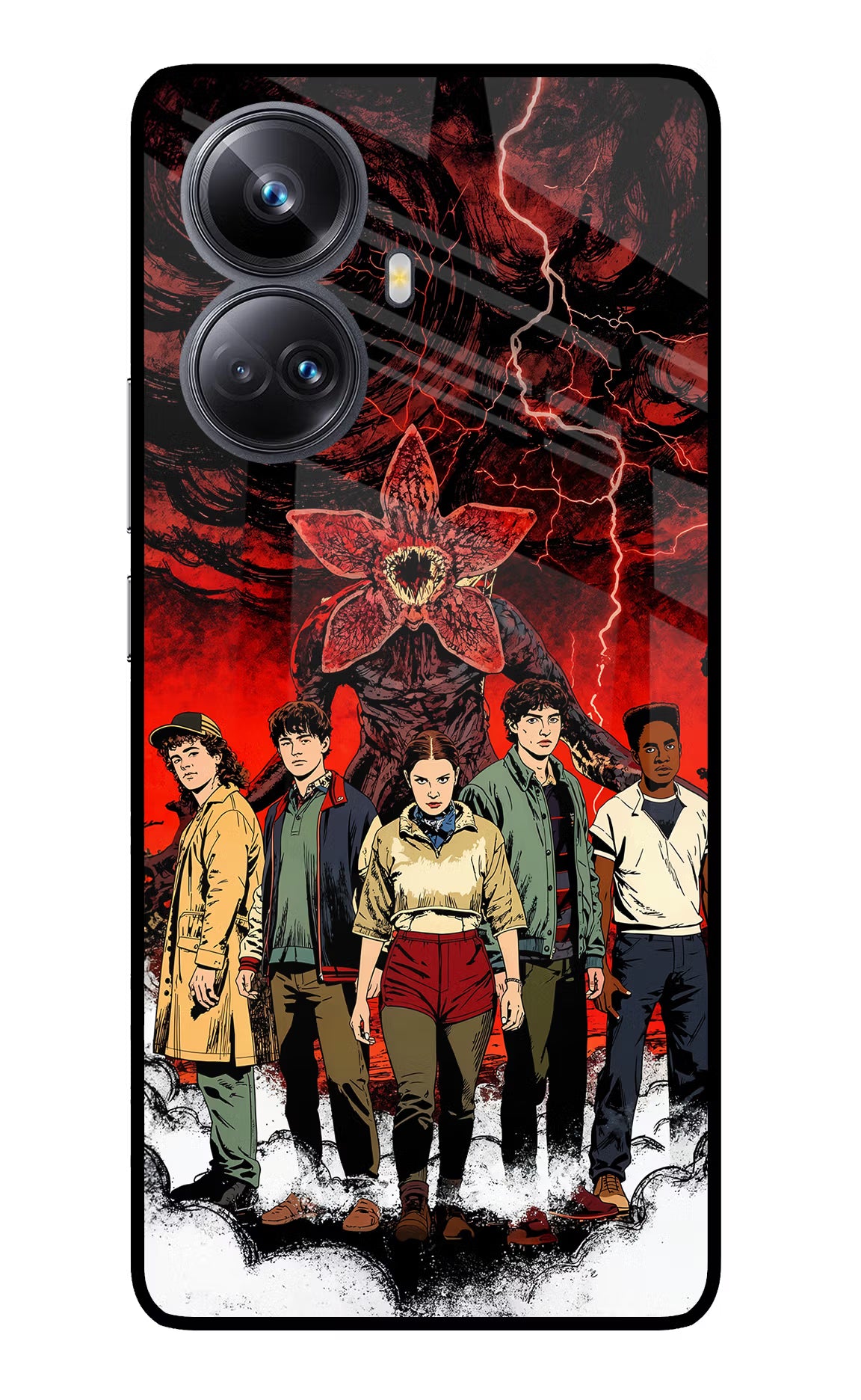 Ordinary Things Characters Realme 10 Pro+ 5G Glass Case - Ordinary Things Characters Realme 10 Pro+ 5G Glass Case Ordinary Things Characters Realme 10 Pro+ 5G Glass Case