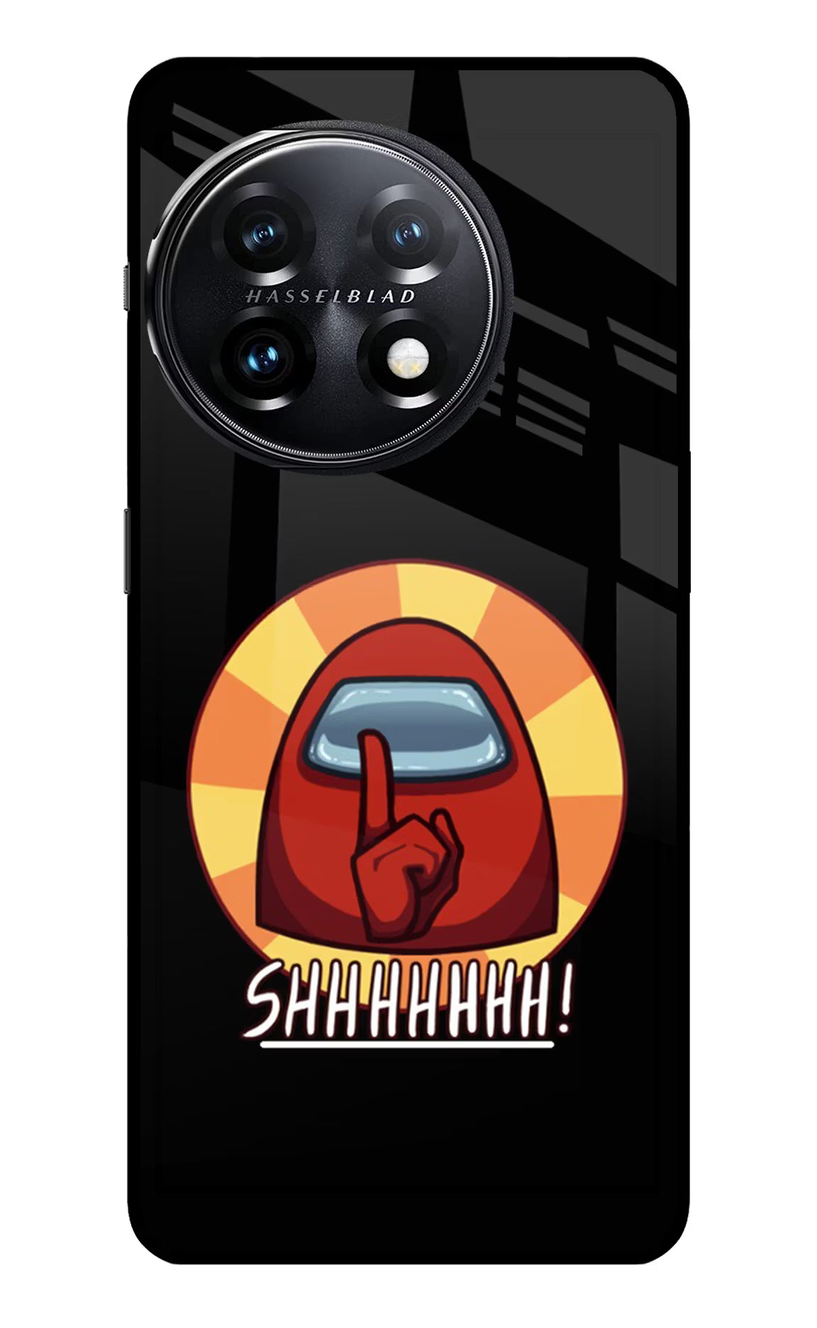 Among Us Shhh! OnePlus 11 5G Glass Case - Among Us Shhh! OnePlus 11 5G Glass Case Among Us Shhh! OnePlus 11 5G Glass Case