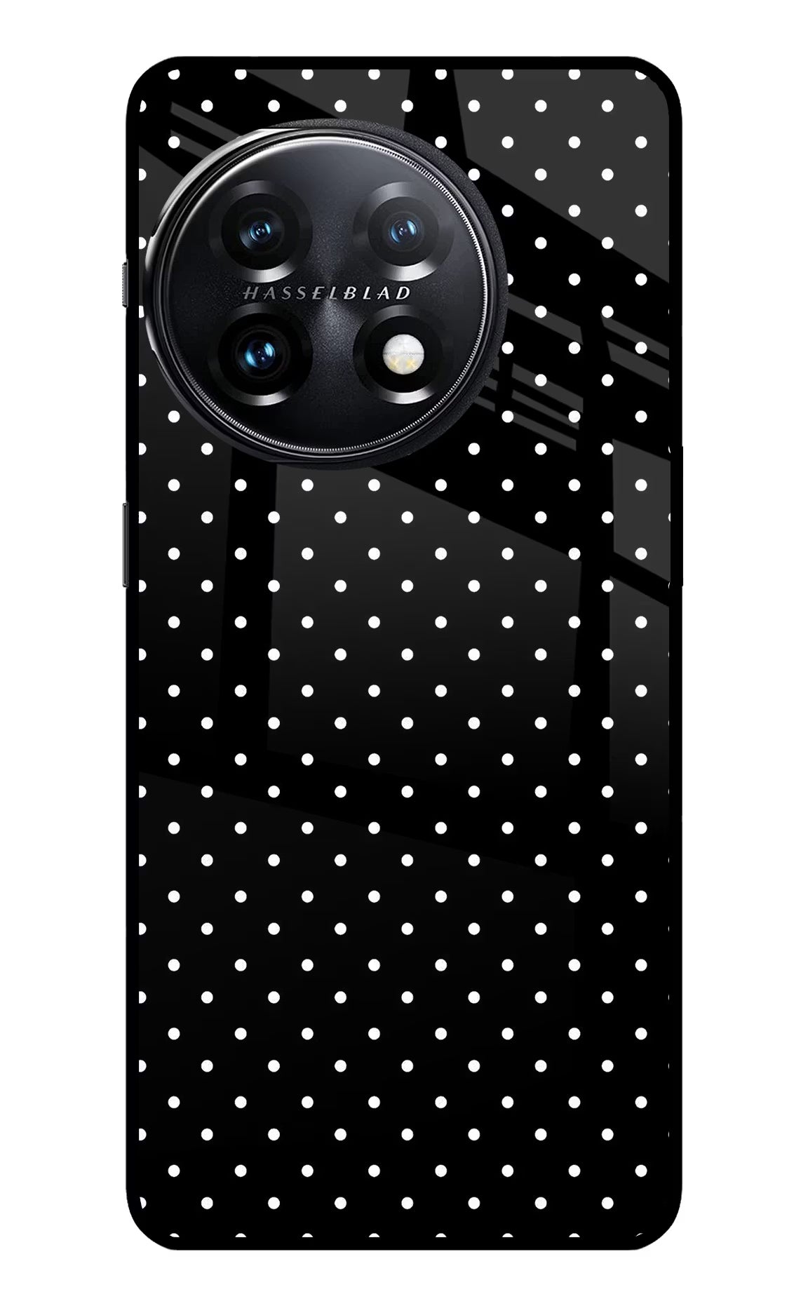 White Dots OnePlus 11 5G Glass Case - White Dots OnePlus 11 5G Glass Case White Dots OnePlus 11 5G Glass Case