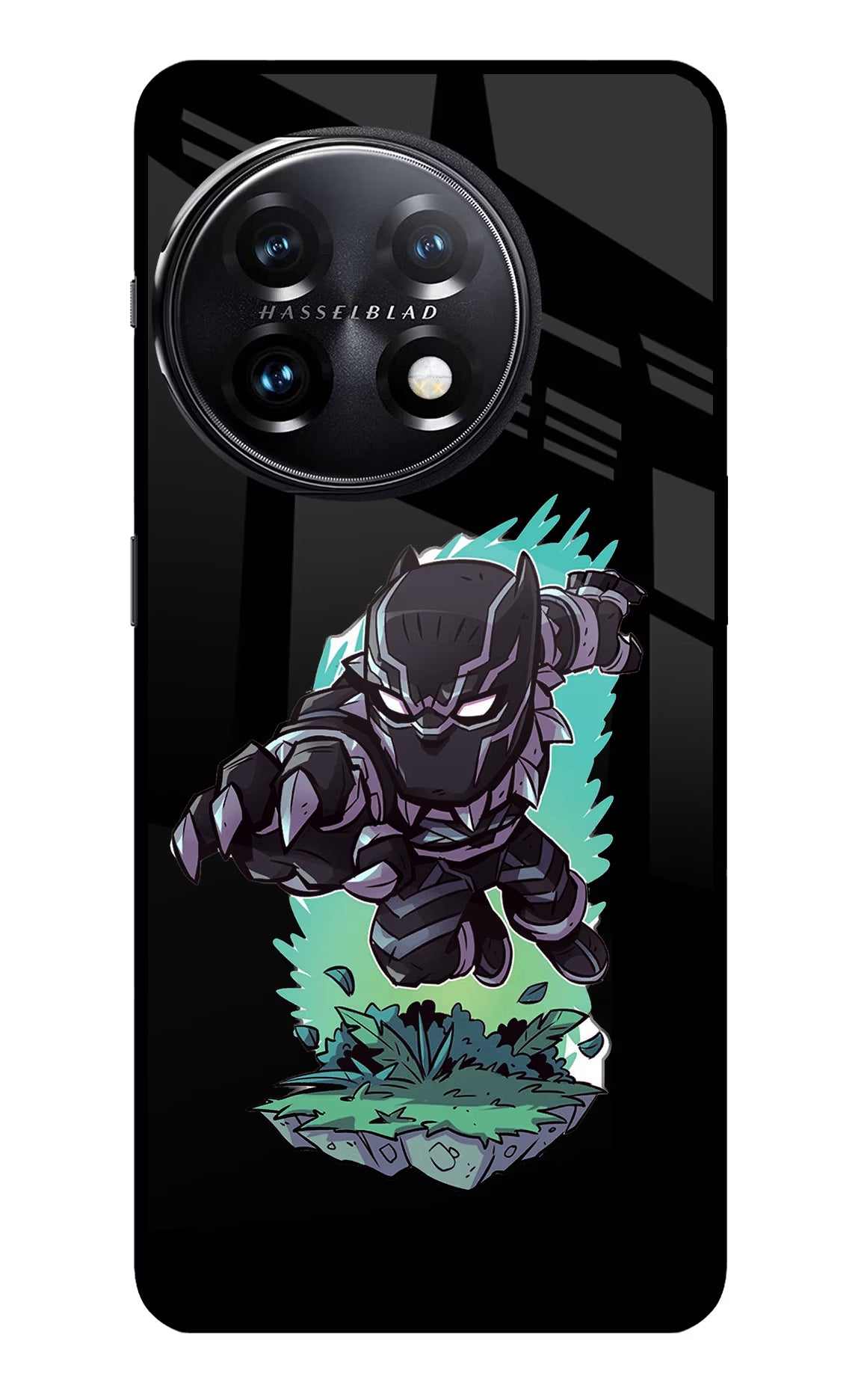 Black Panther OnePlus 11 5G Glass Case - Black Panther OnePlus 11 5G Glass Case Black Panther OnePlus 11 5G Glass Case